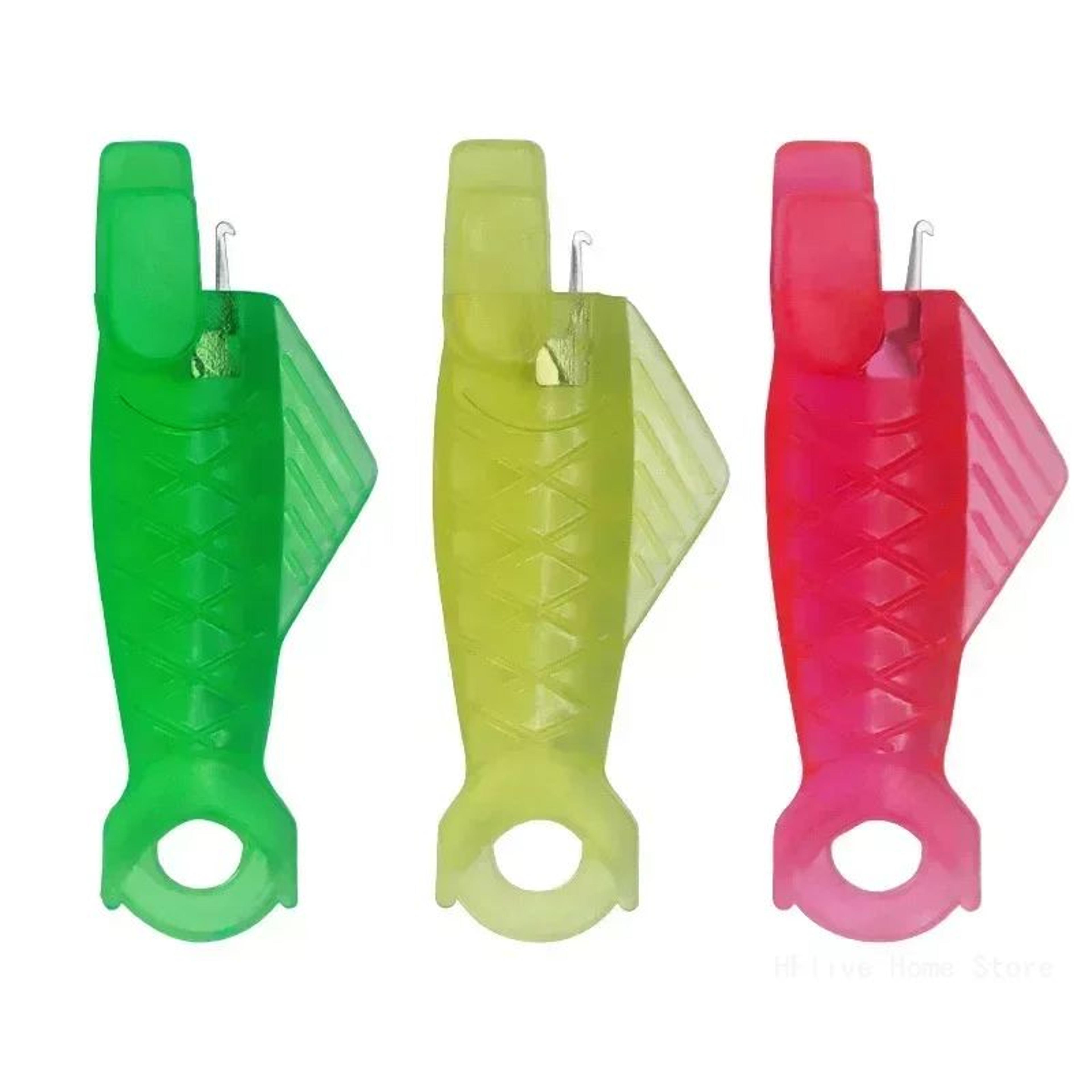 10/20pcs mini needle threader set – plastic hand sewing & sewing machine threading tool accessories