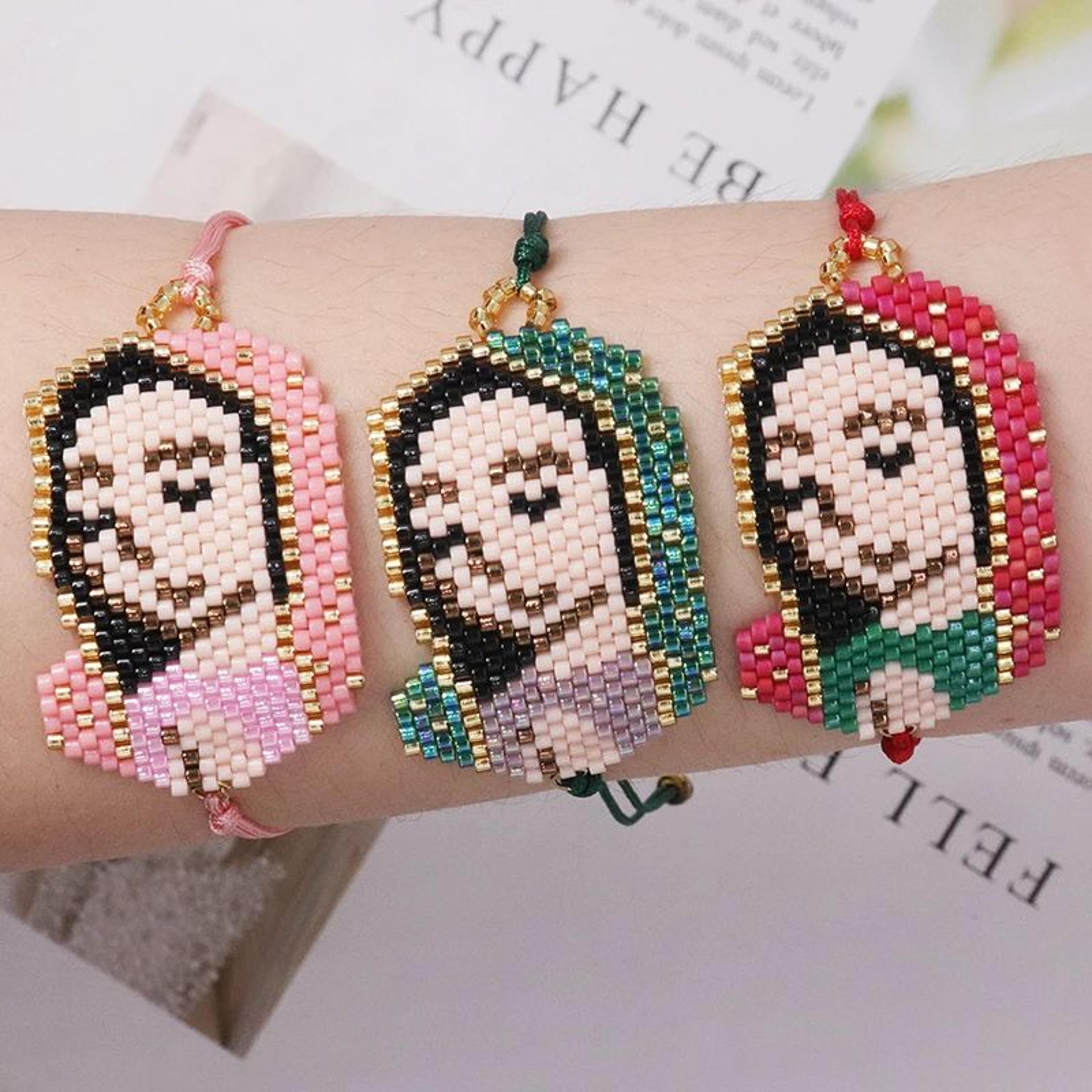 creative madonna miyuki bead bracelet – handmade heart beaded fashion bracelet for women