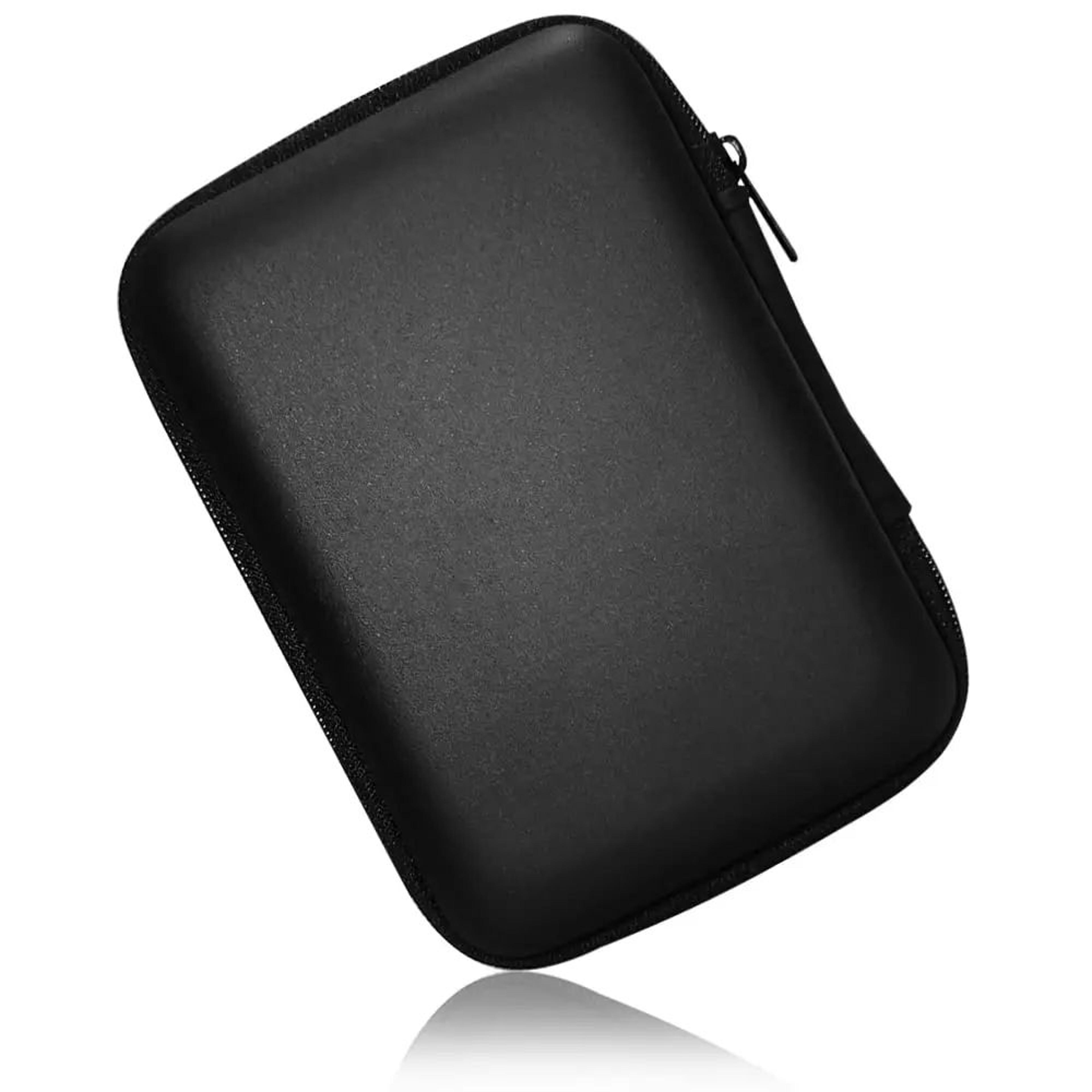 universal hard drive carrying case – portable storage organizer pouch for wd elements, seagate & external hdds