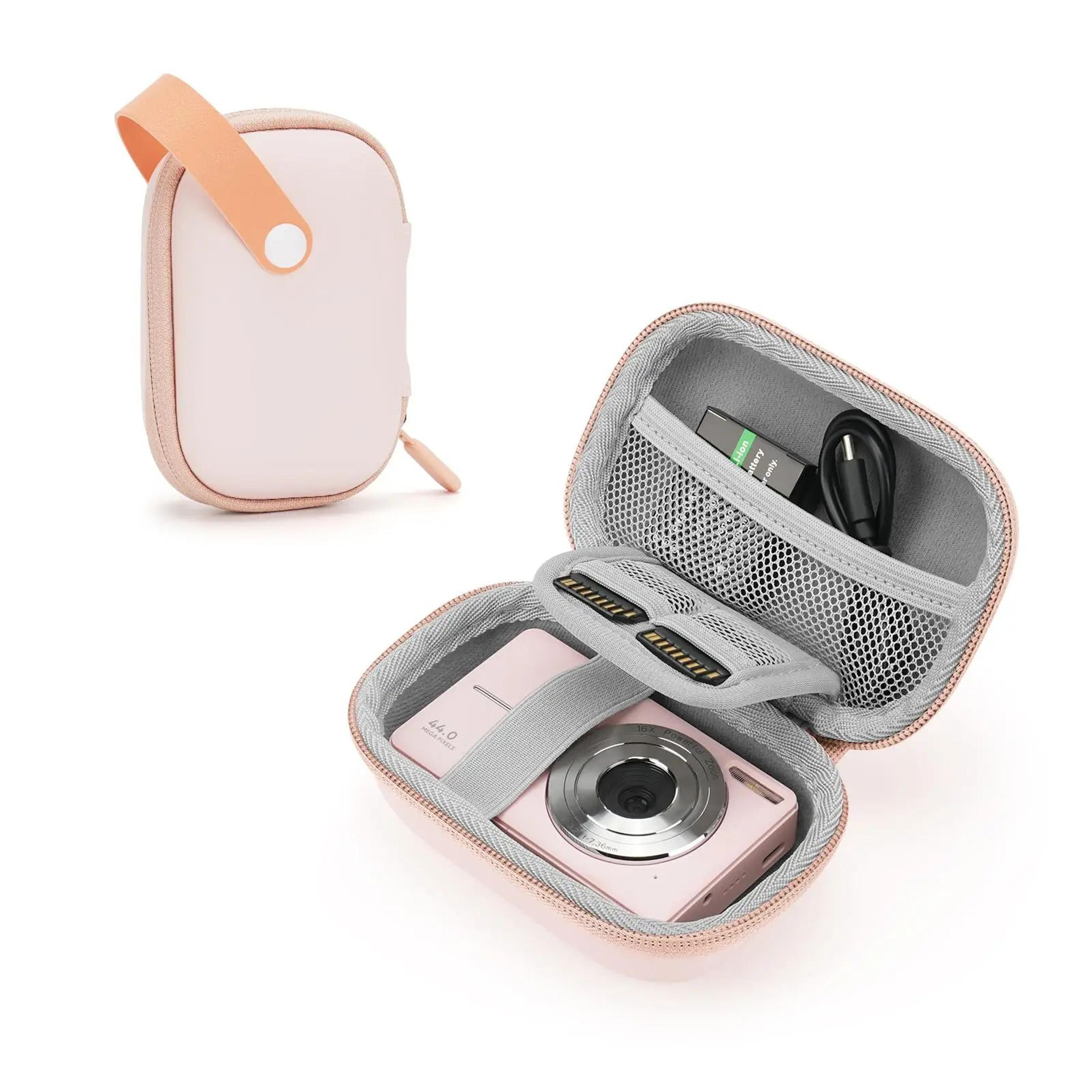 hard travel camera case for camkory dc403, kodak pixpro fz55/fz45 & stuogyum dc402-af – eva storage case