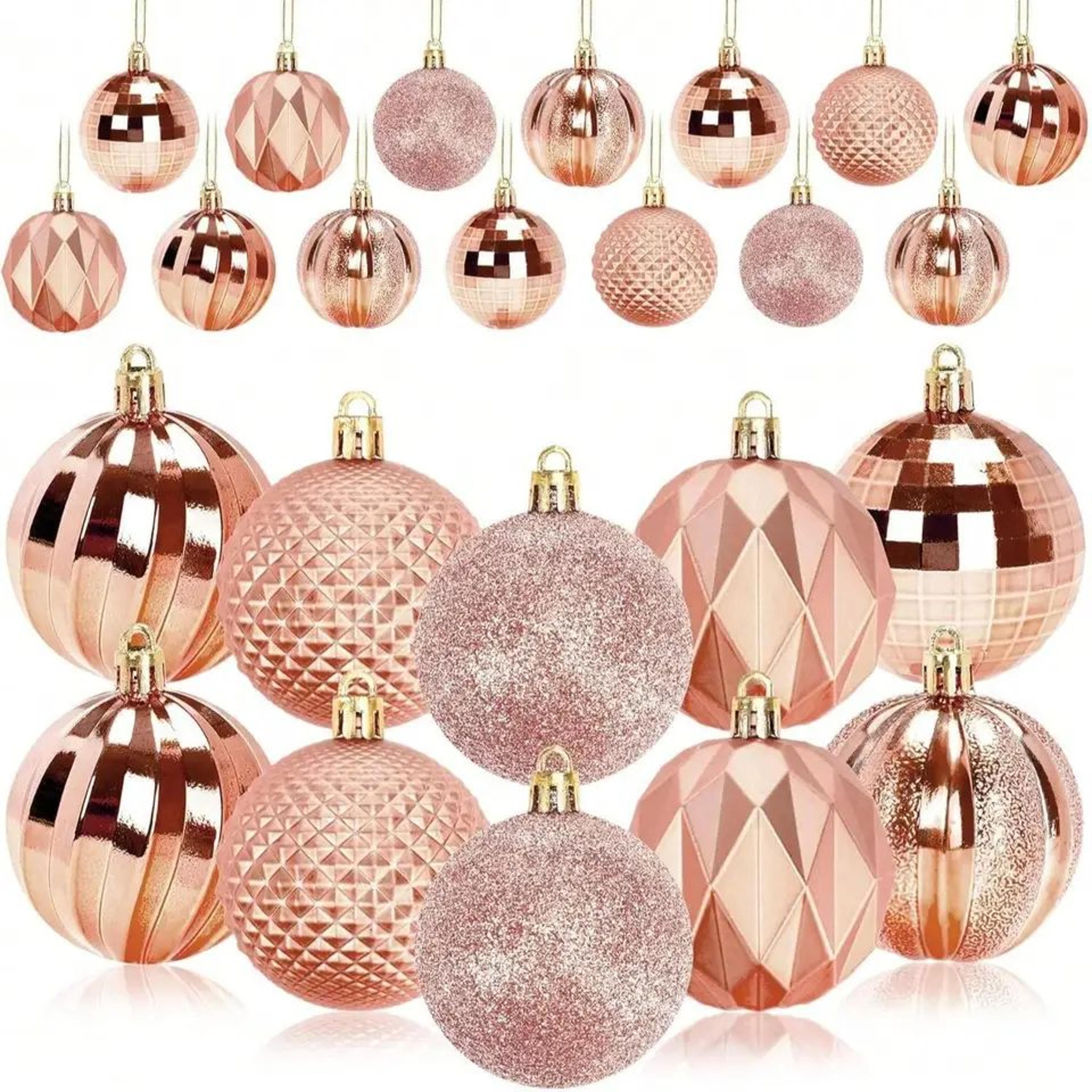 12pcs 2.4in shatterproof christmas ball ornaments – plastic tree decorations for holiday home & party decor