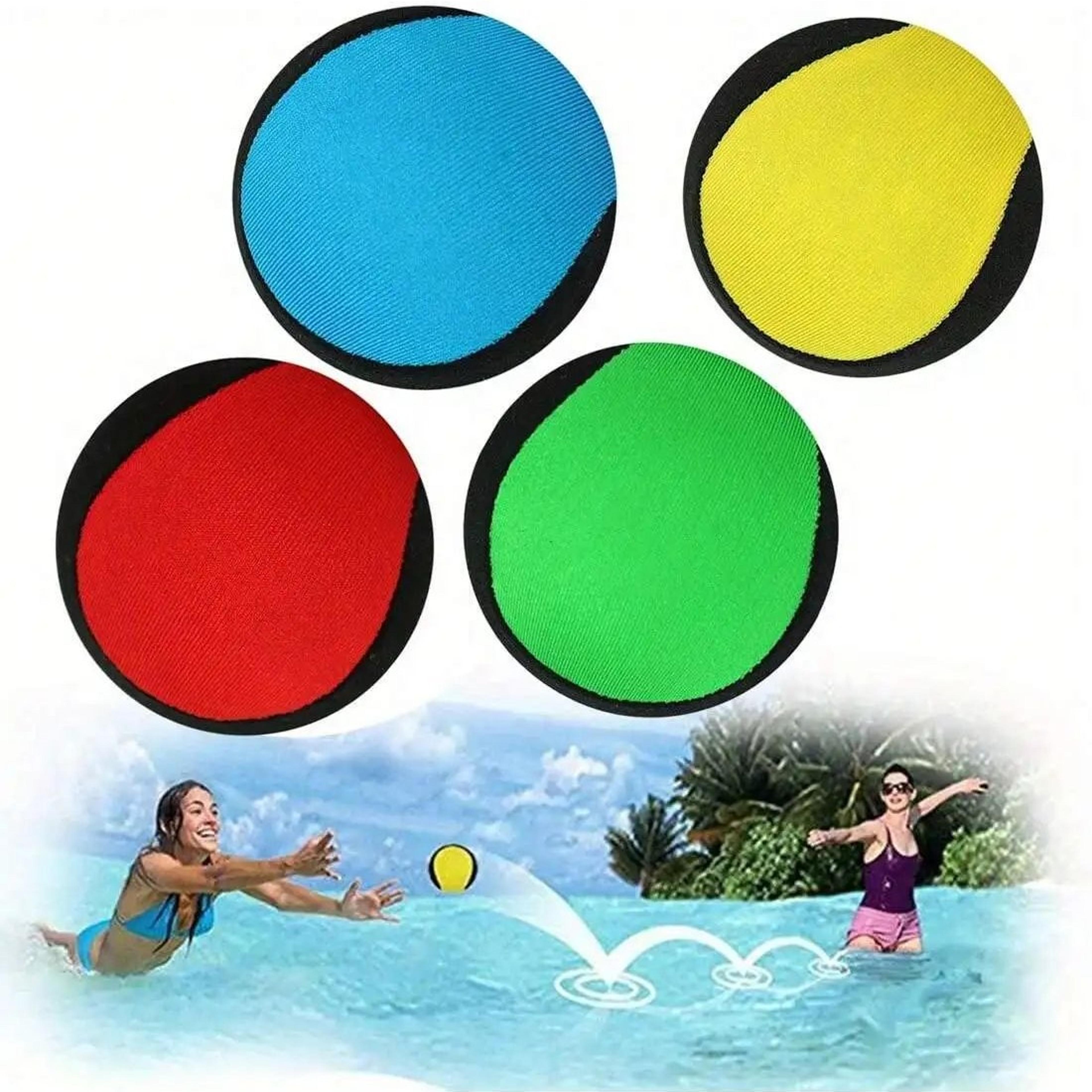 tpr water bouncing ball – soft water skip ball for beach, pool games & outdoor sports
