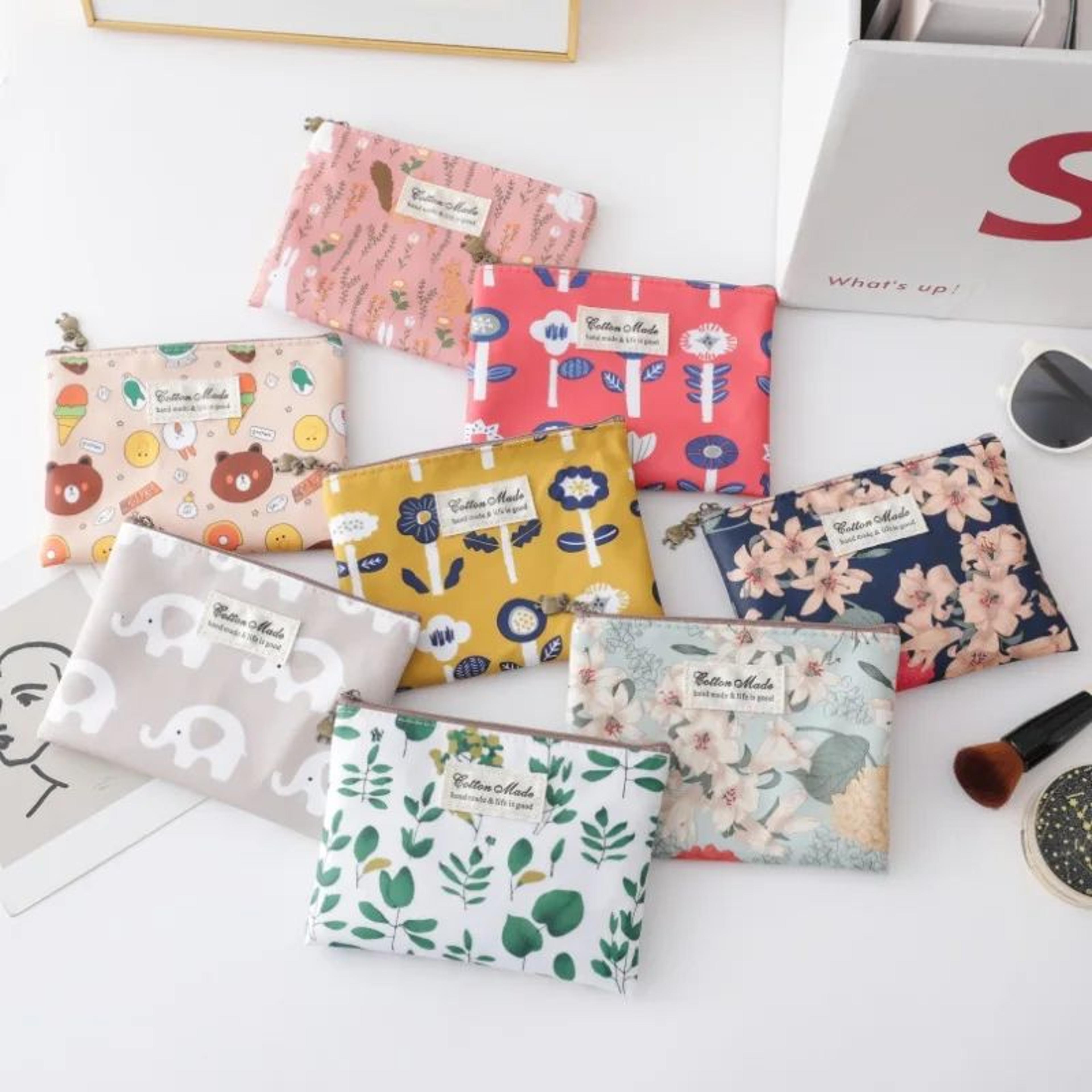 waterproof oxford cloth cosmetic bag – portable travel makeup organizer & toiletry storage pouch