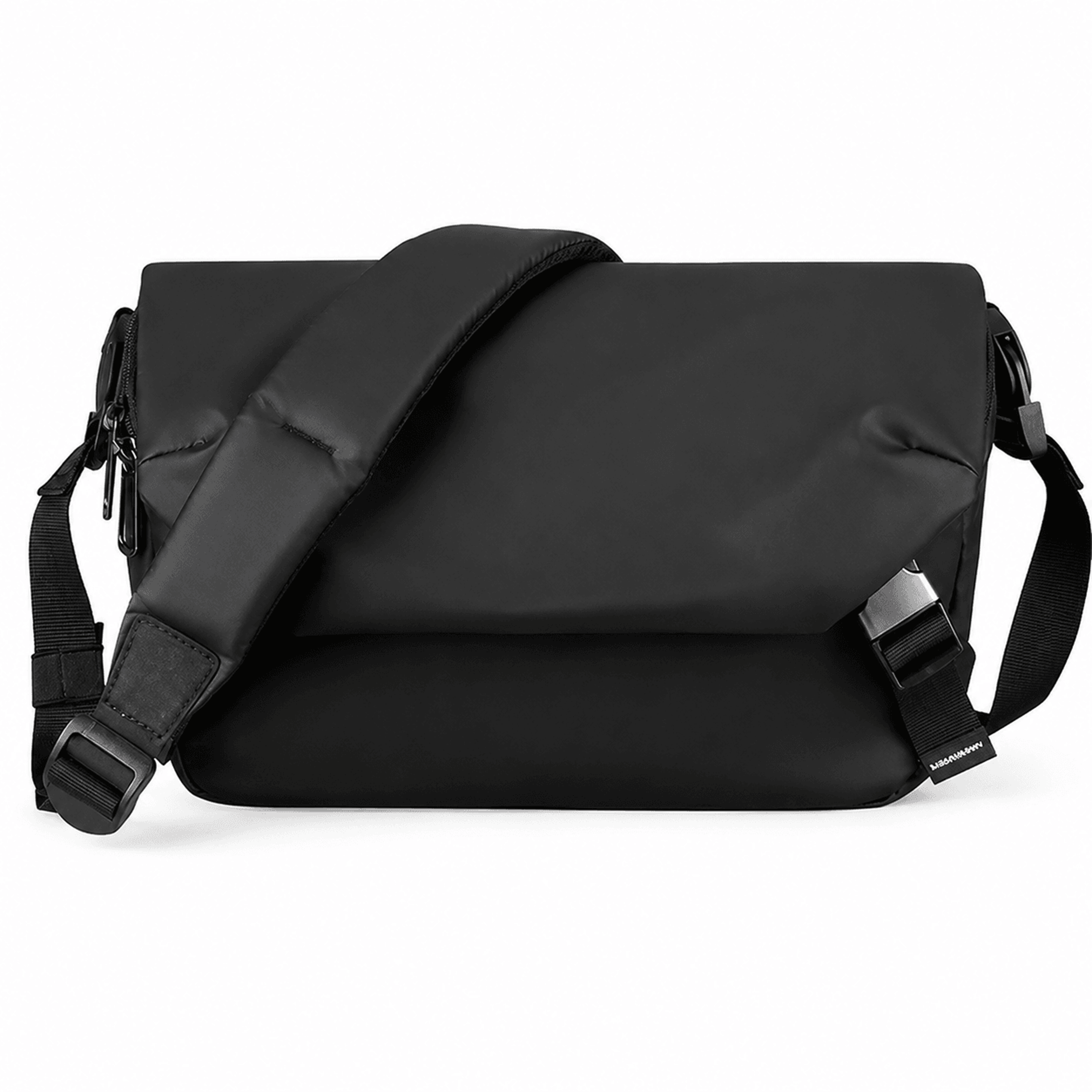 mark ryden men's water-resistant sling bag – high capacity oxford crossbody shoulder bag with ykk zipper