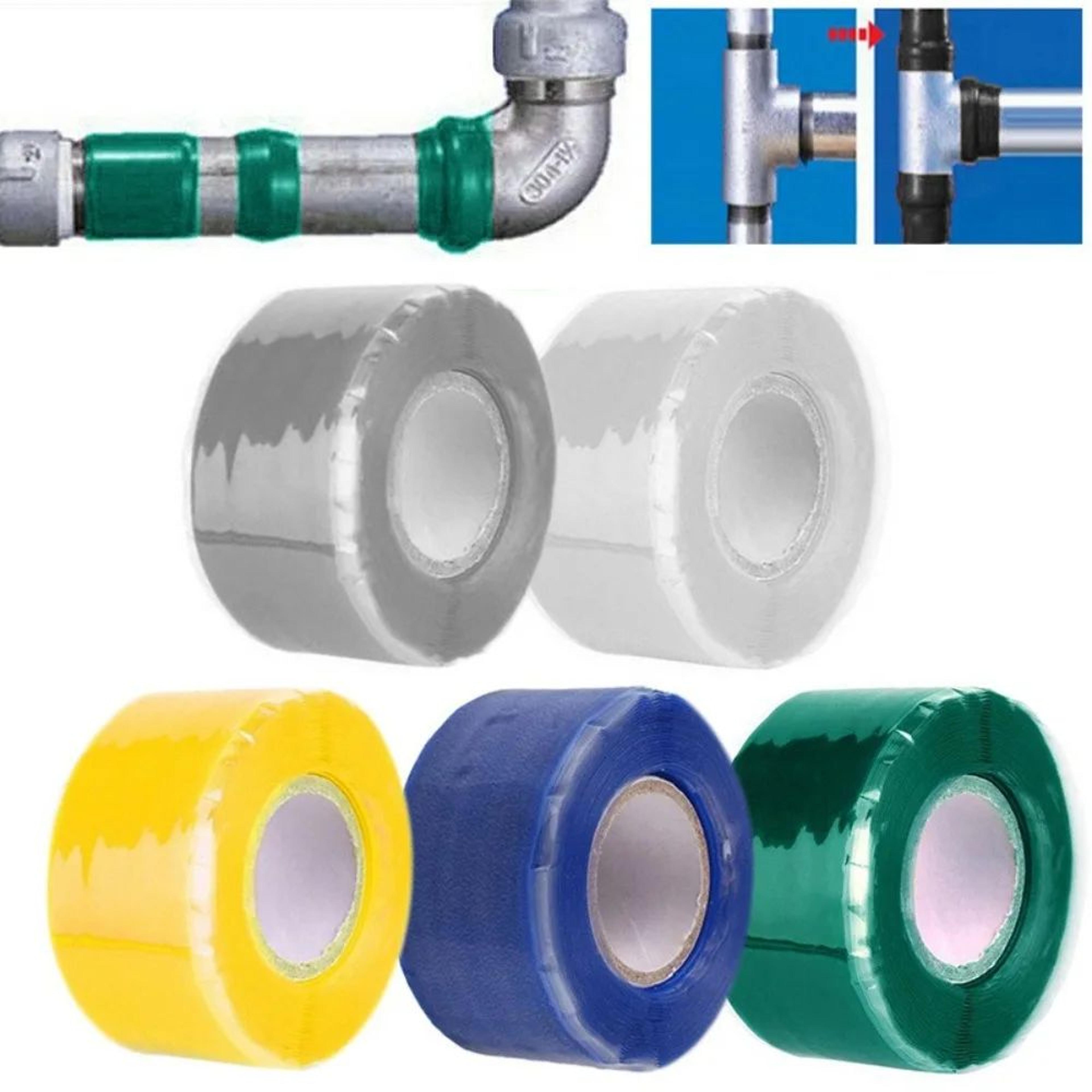super strong waterproof silicone repair tape – self-fusing pipe leak sealing & electrical insulating wrap