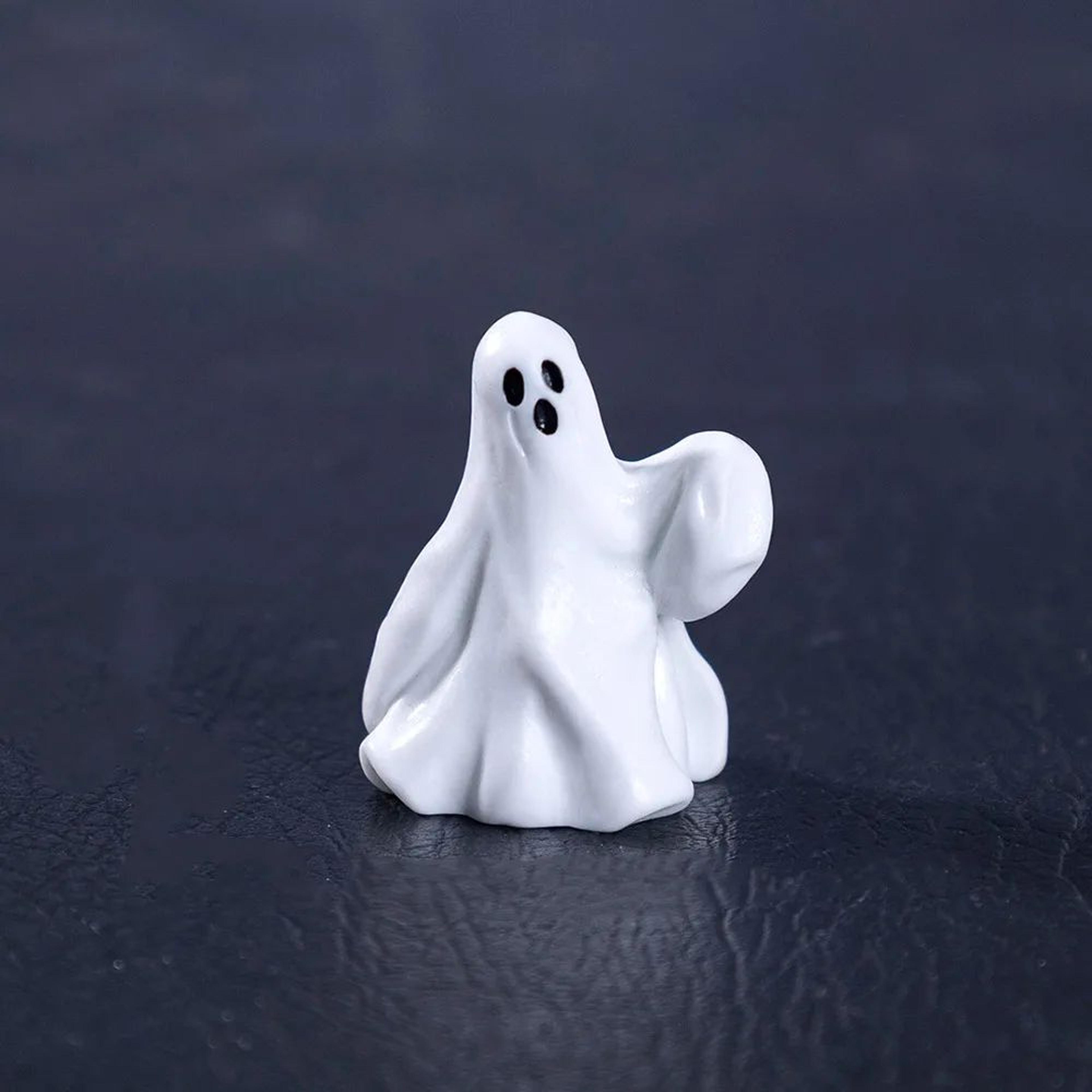 halloween resin miniature figurine – multicolor pumpkin micro landscape ornament for fairy garden & diy decor