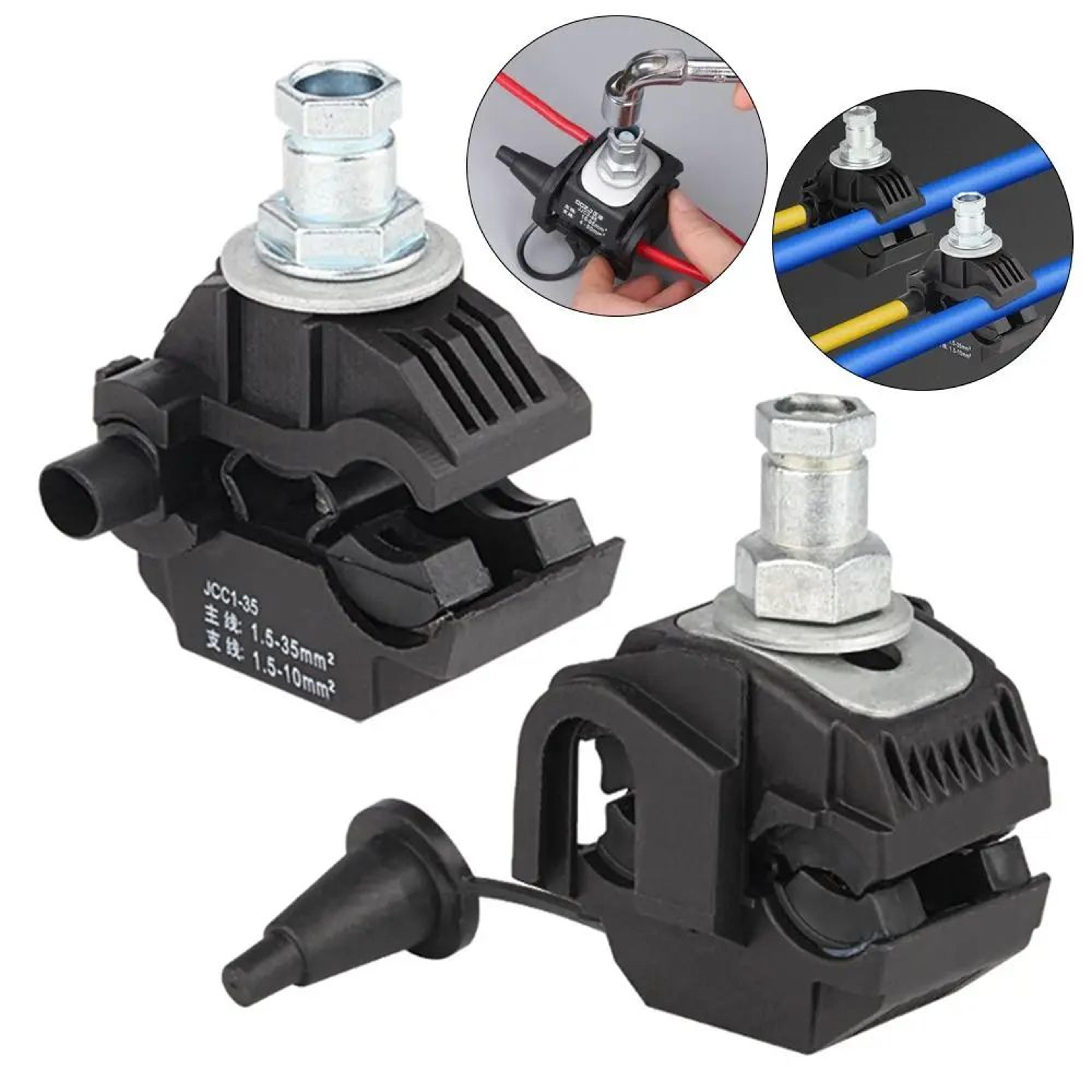 63a–395a insulation piercing connector clamp – 1kv waterproof cable branch connector for electrical wire splicing