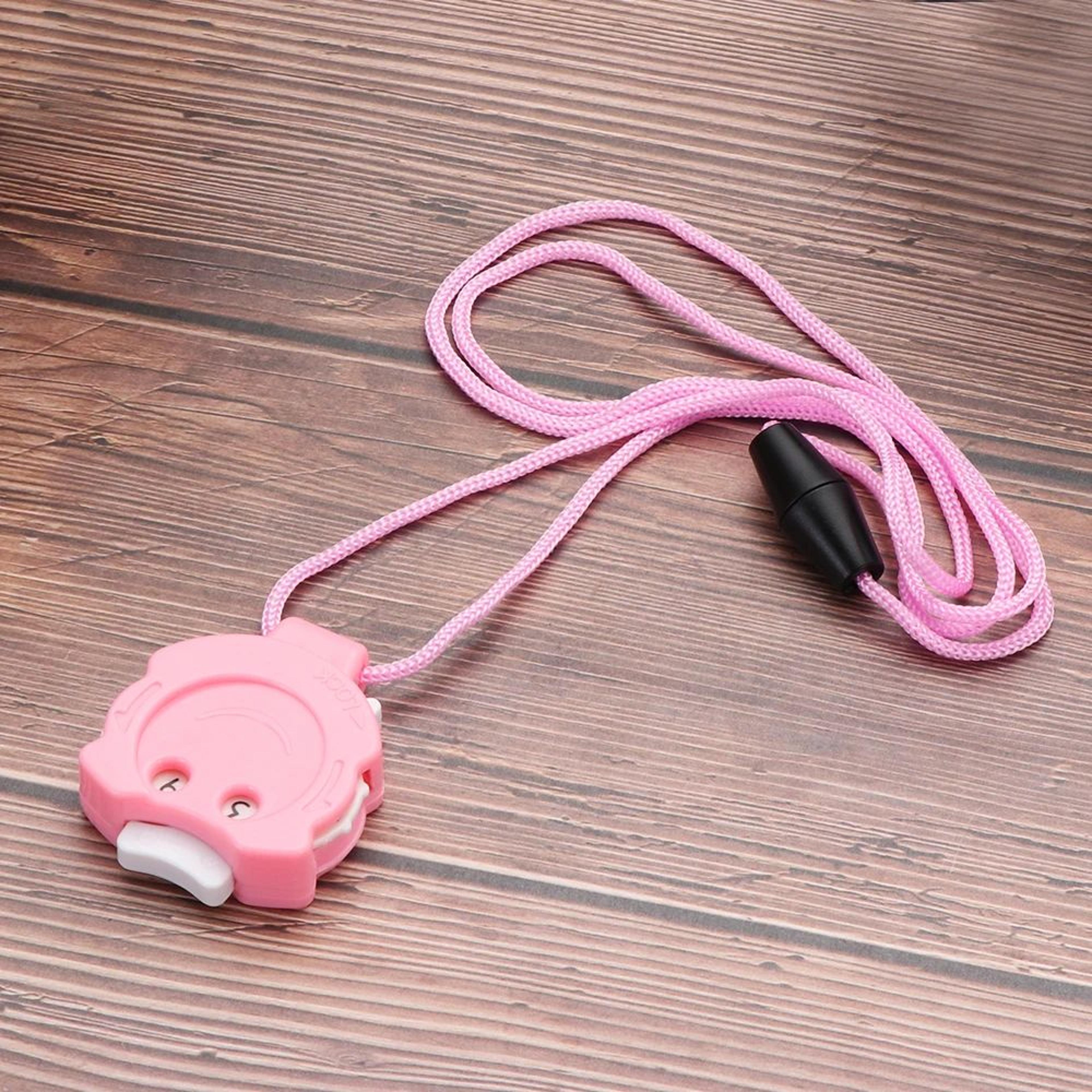 knitting row counter – portable plastic stitch counter with hanging rope for knitting, crochet & sweater projects