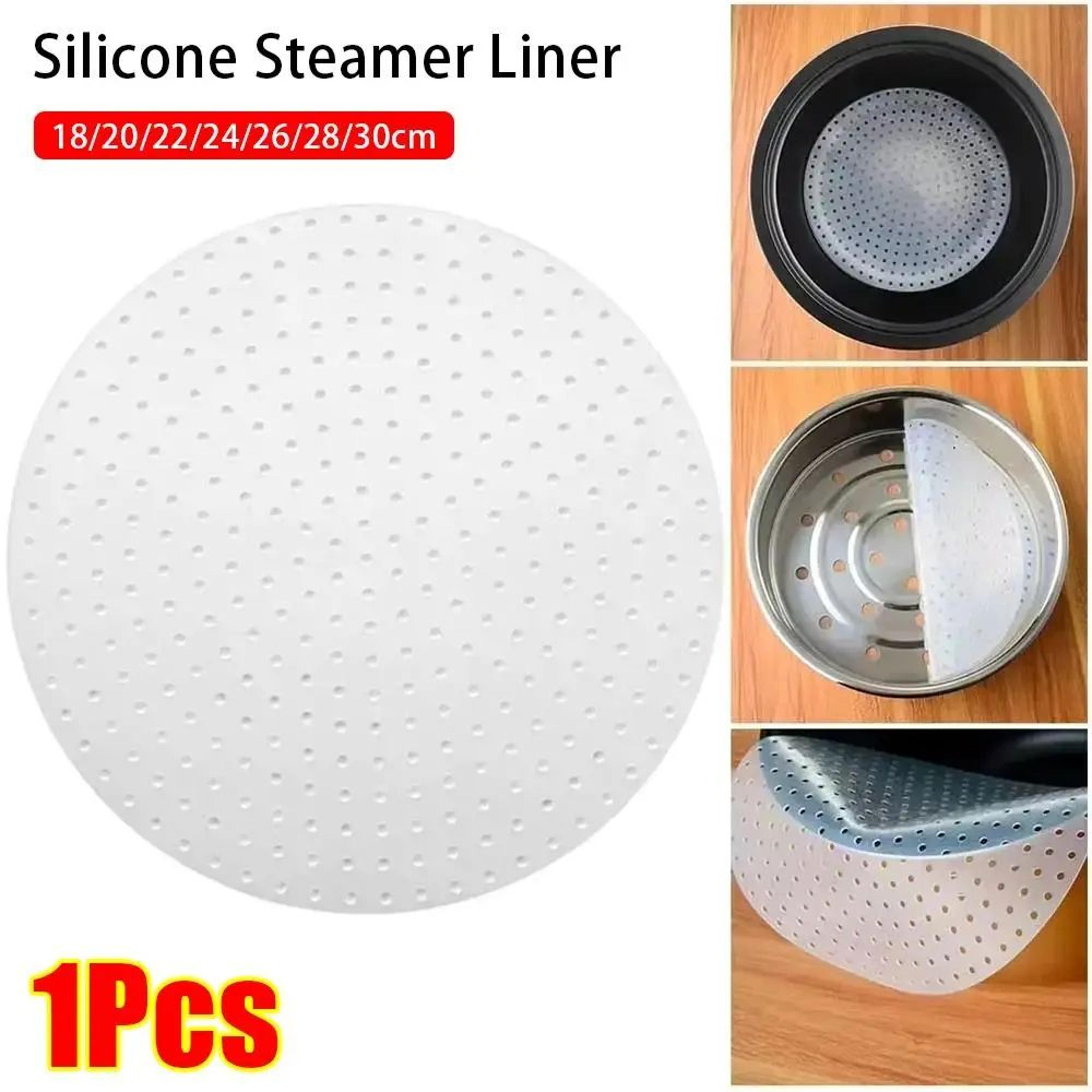 silicone rice cooker liner 7.09–11.81 in – reusable non-stick anti-scorch steamer mat for rice cooking