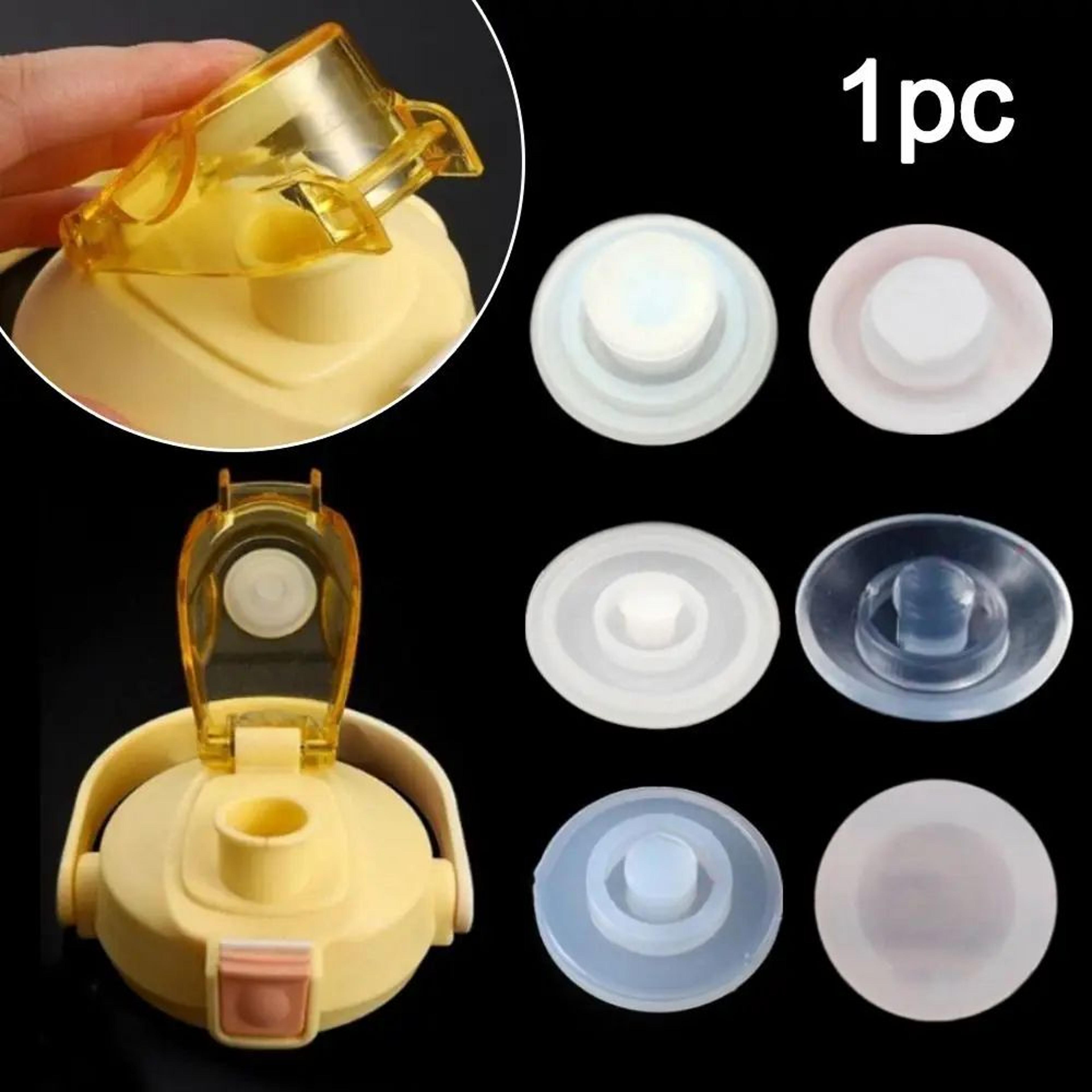 universal silicone bottle lid plug – leak-proof non-spill replacement stopper for water bottle lids