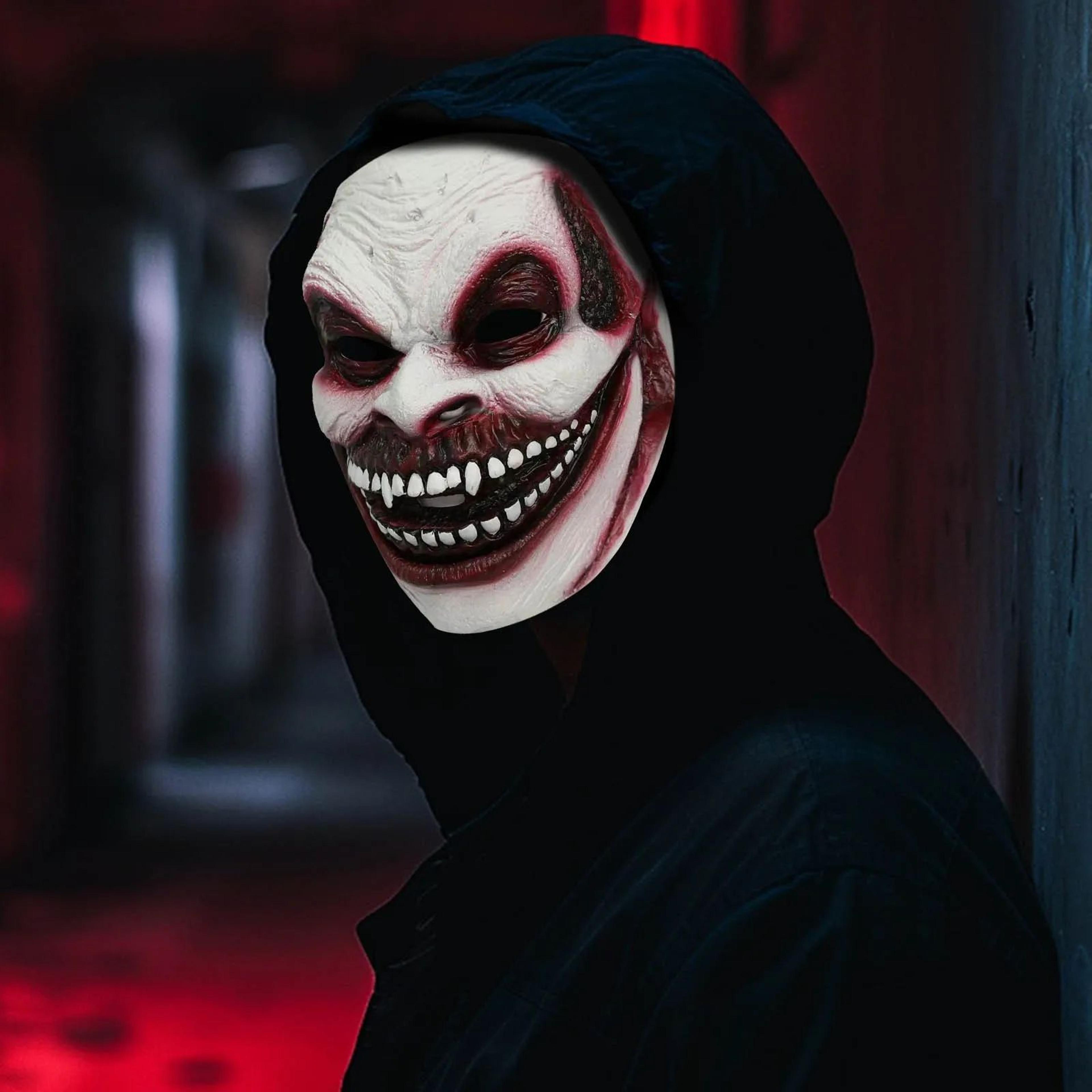 the fiend bray wyatt latex mask – scary devil demon halloween cosplay horror carnival costume prop