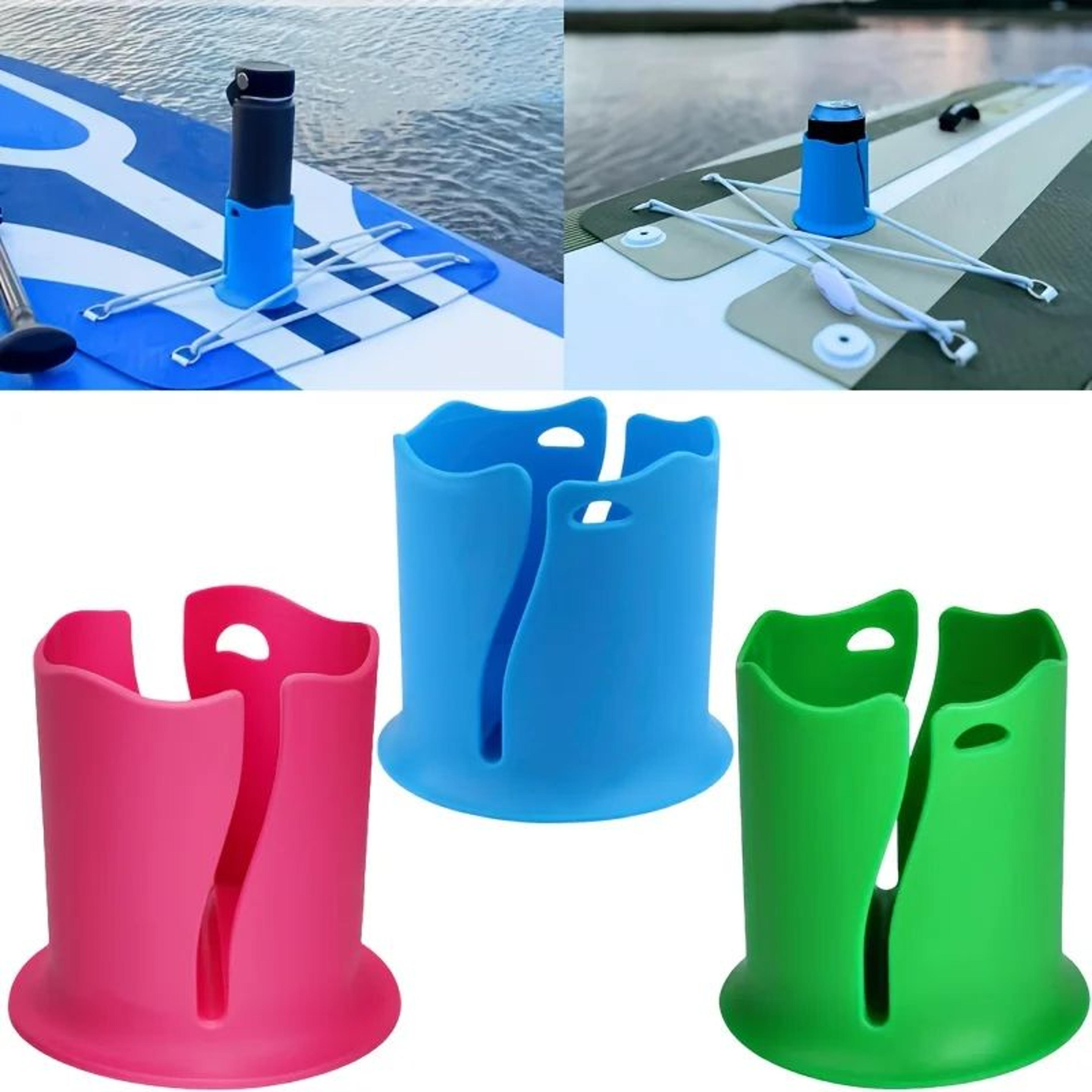 tip-resistant kayak cup holder – durable pc drink holder for paddle boards, sup, kayaking & water sports accessories