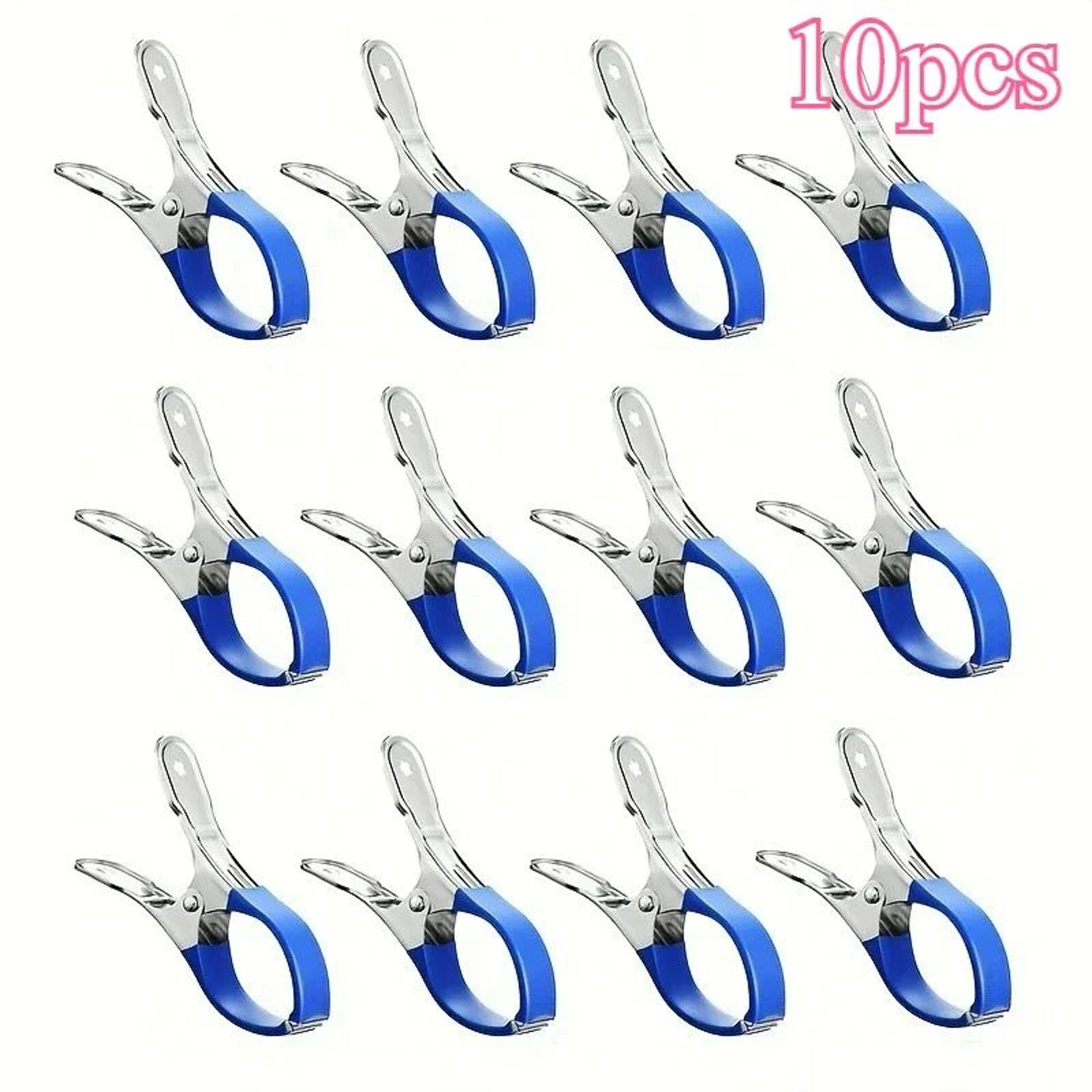 heavy duty pool cover clips – durable stainless steel windproof spring clamps with plastic handles for outdoor covers