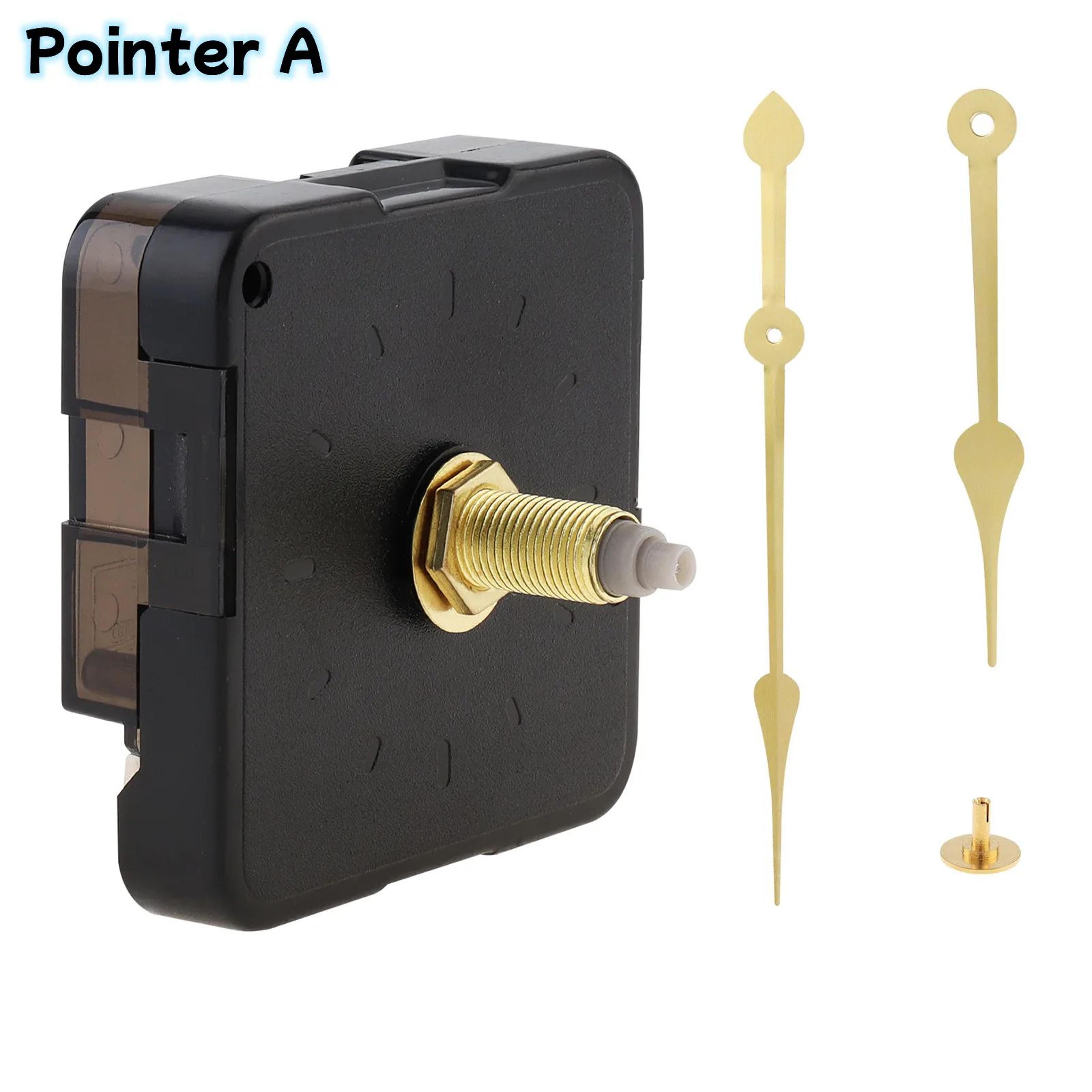 silent quartz wall clock mechanism – accurate sweep movement with hands for diy clock repair replacement parts