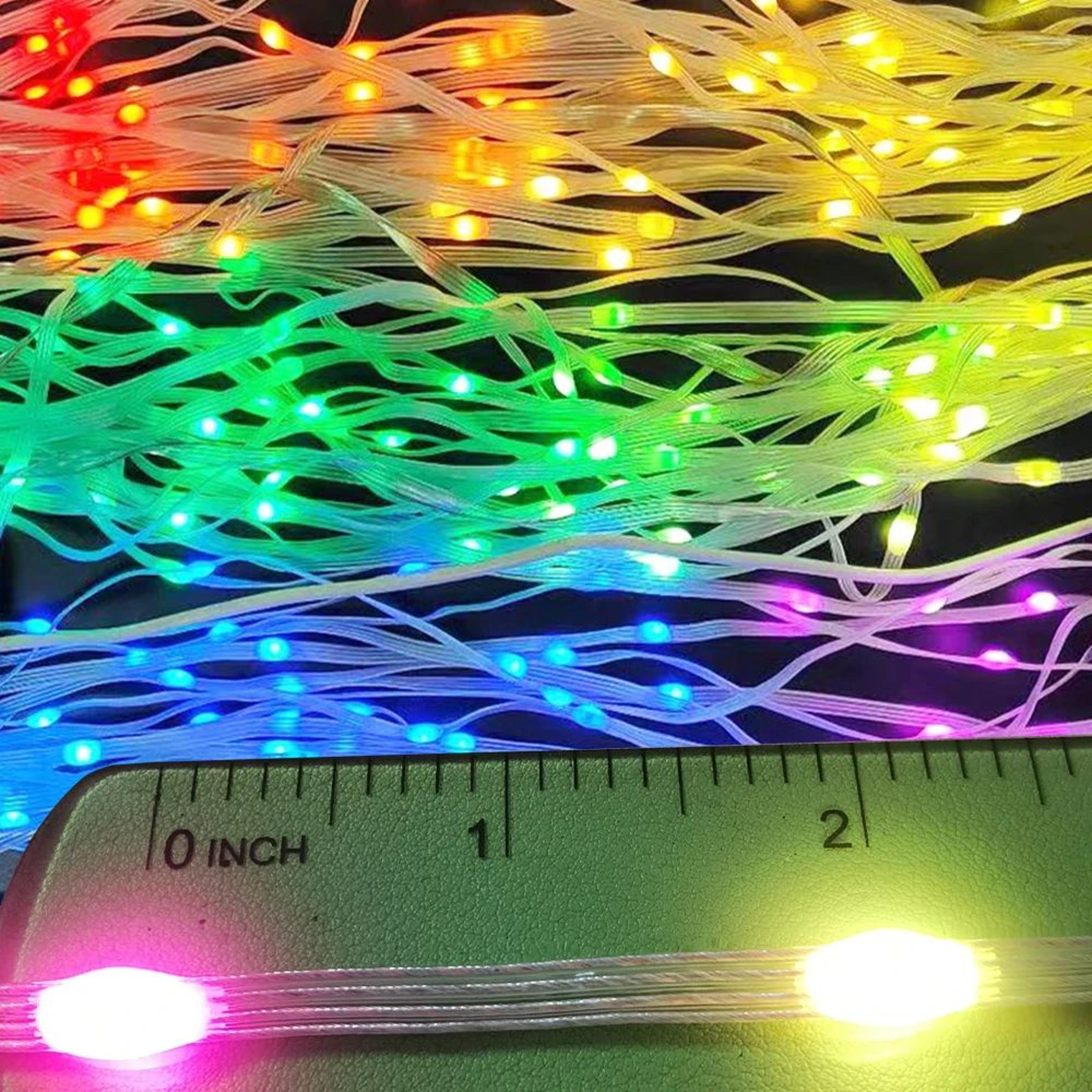 400 led rgbic christmas string lights – 65.6 ft ws2812b addressable dreamcolor lights for parties, weddings & diy decor
