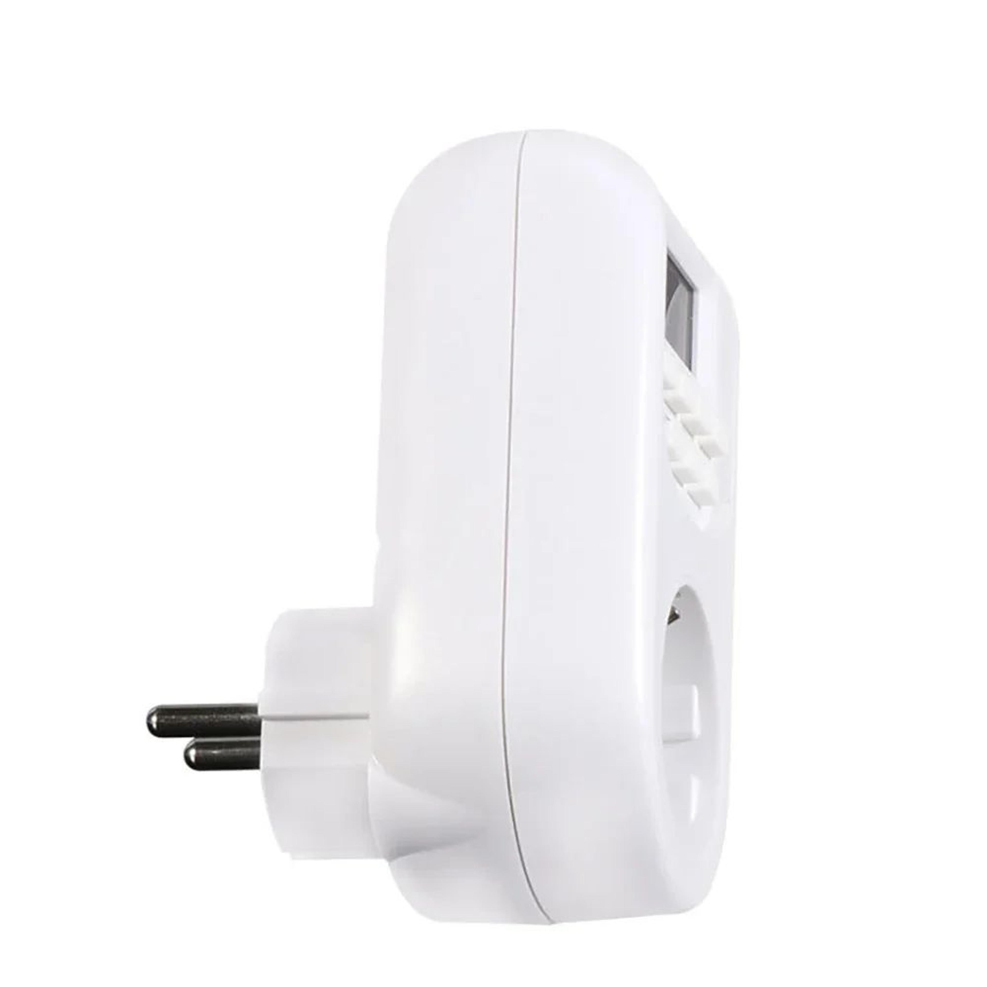 digital programmable outlet timer – energy saving weekly plug-in socket switch with lcd display for home appliances