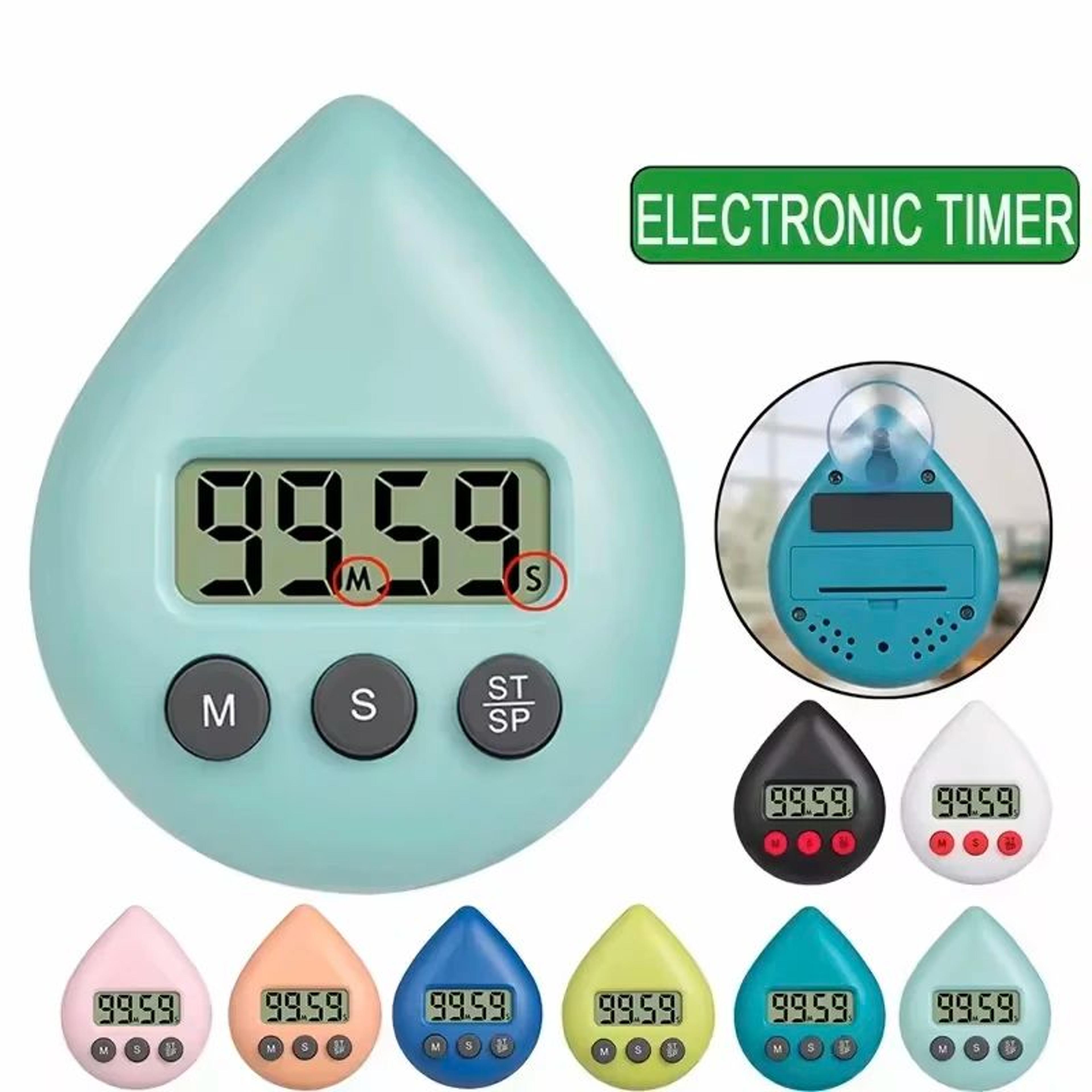 creative electronic kitchen timer – 99-min countdown alarm with magnetic back for cooking, meetings, games & study