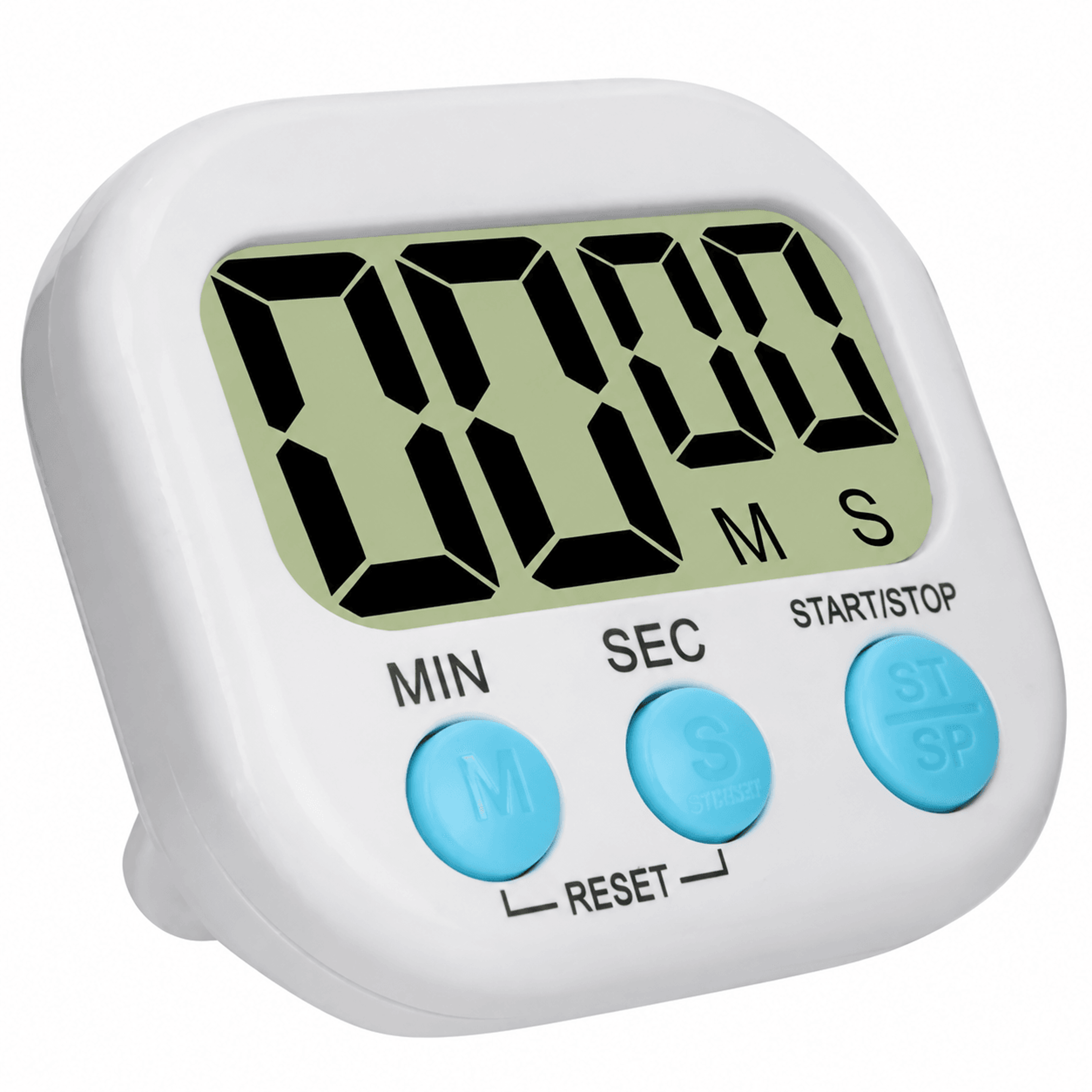 lcd digital kitchen timer – magnetic countdown & count up alarm with large display for cooking, study, sports & home