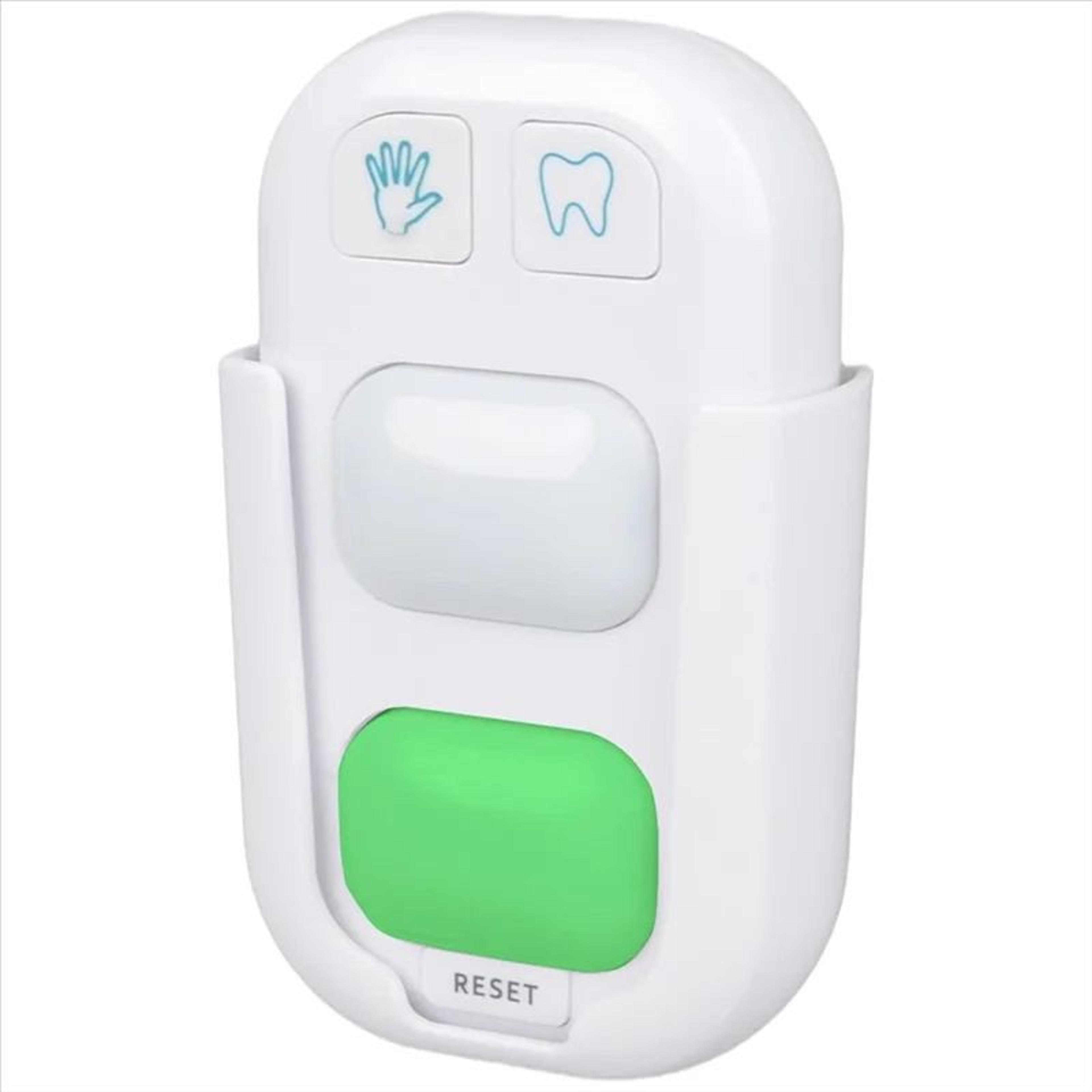 kids teeth brushing timer – 2 minute wireless toothbrush & 20 second hand washing timer with led indicator lights