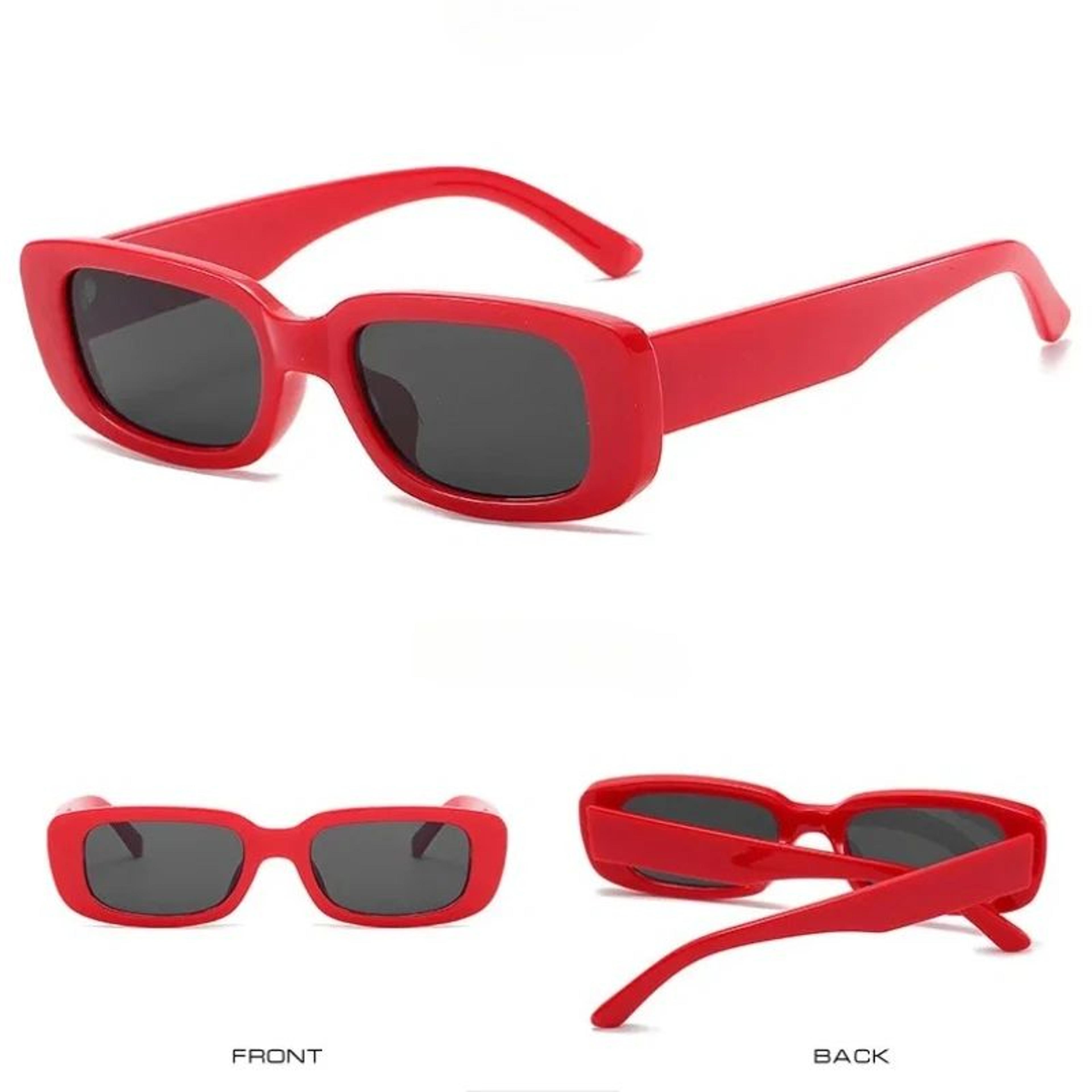 trendy small square sunglasses – women's gradient uv400 fashion eyewear with lightweight plastic frame for daily style