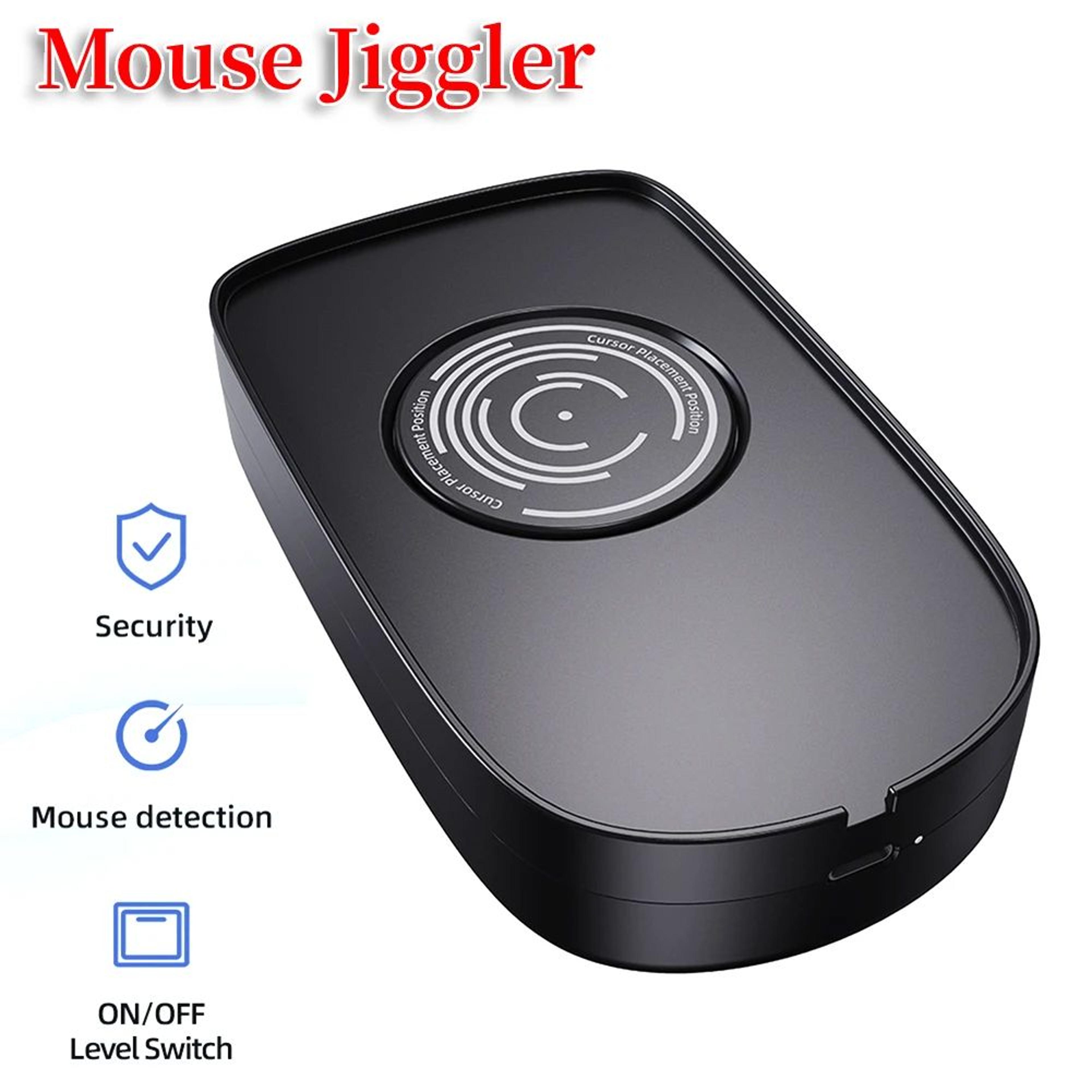 automatic usb mouse jiggler – driver-free mouse mover with on/off switch for computer awake mode & optical mice