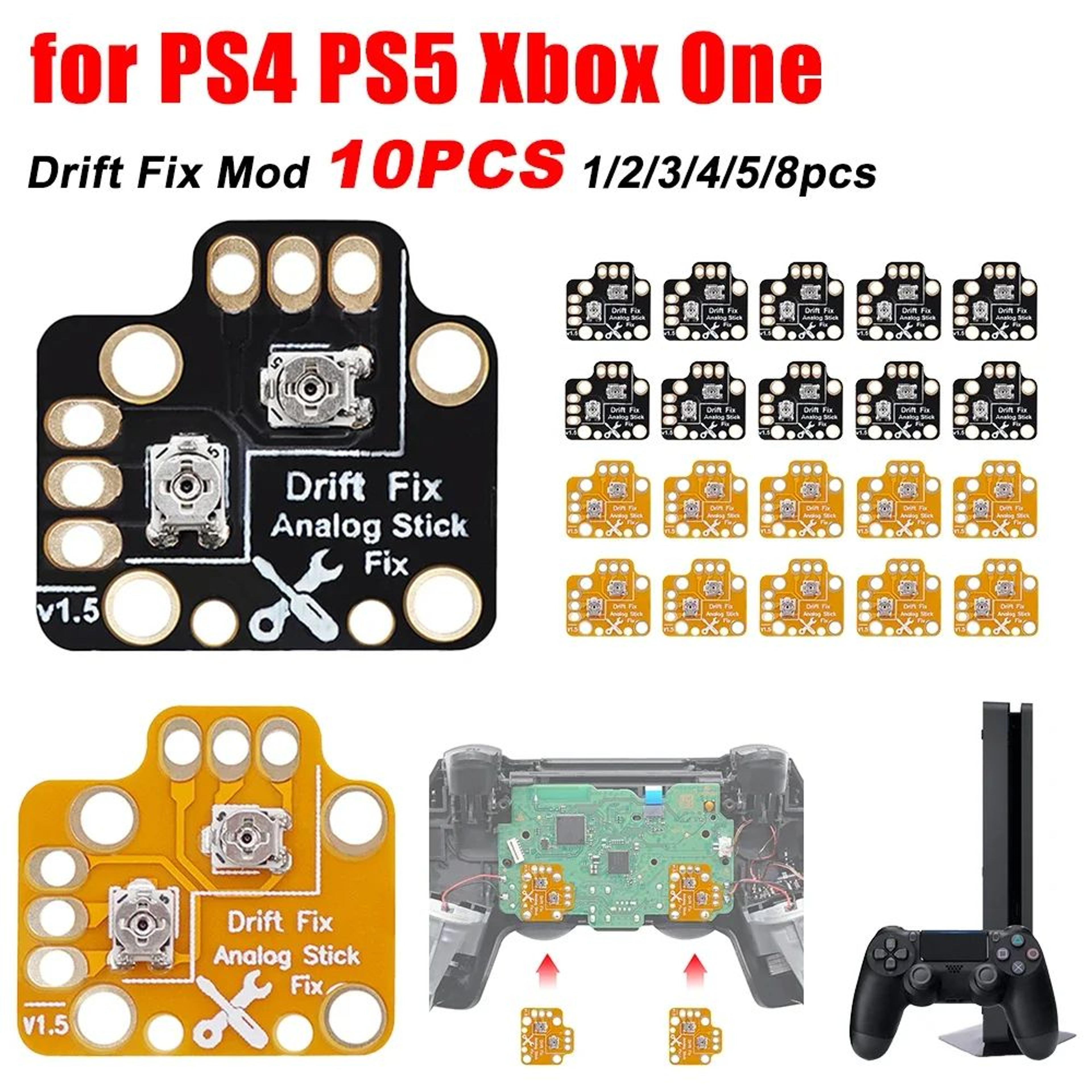universal controller joystick drift repair board – adjustable analog thumb stick fix mod for ps4 ps5 xbox one gamepads