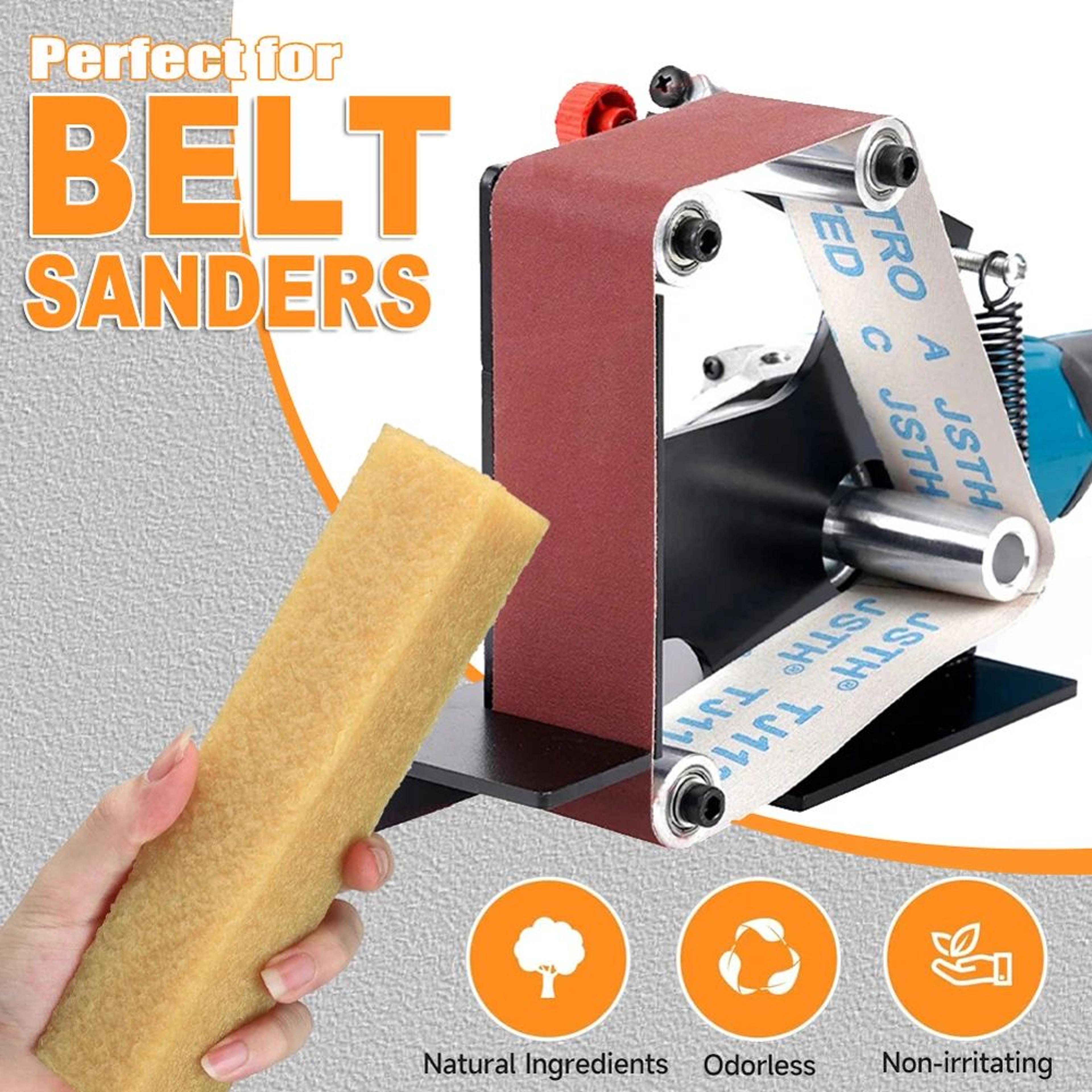 7.87in sandpaper cleaning eraser stick – natural rubber abrasive cleaner for sanding belts discs & woodworking