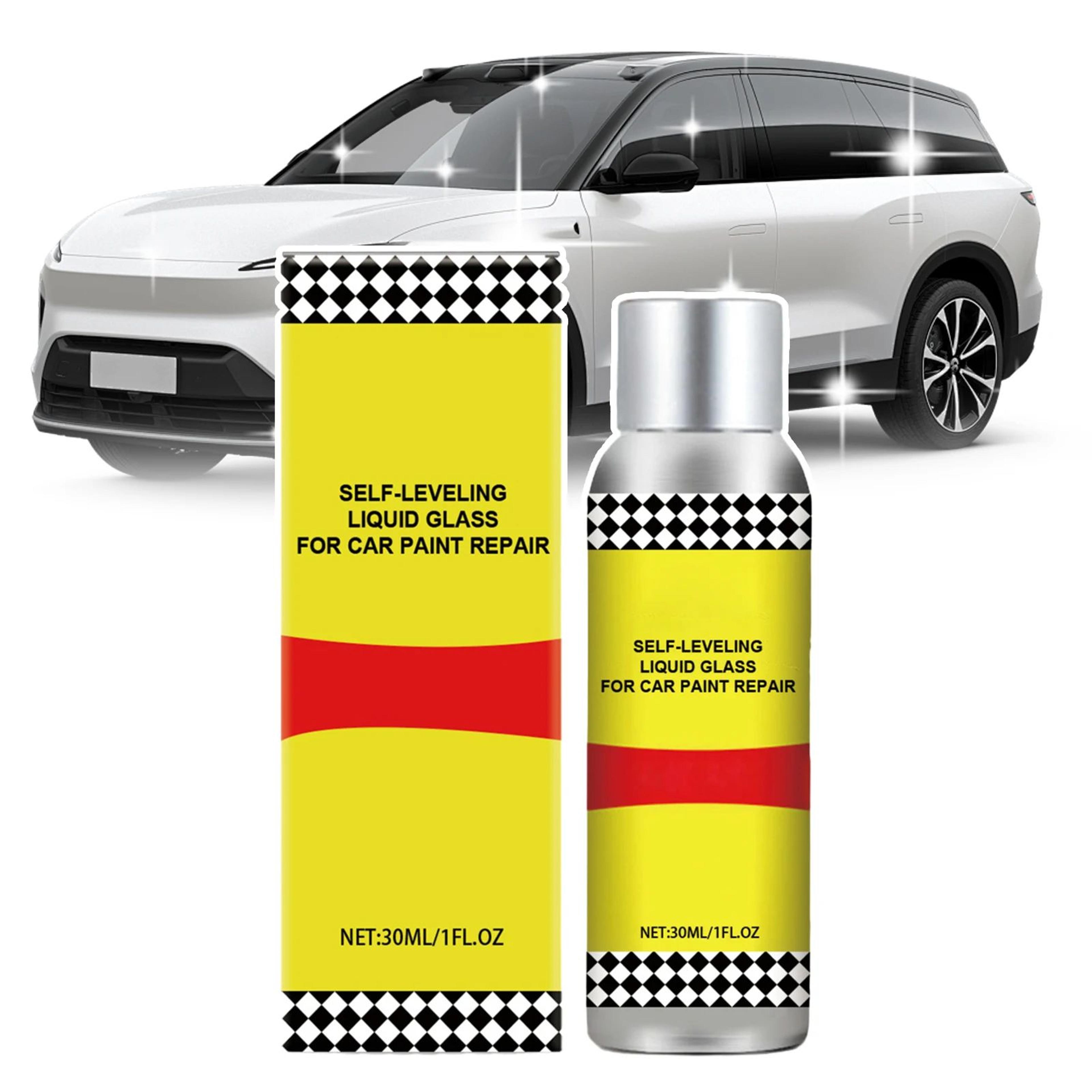 car paint restoration liquid – deep cleansing polish scratch remover & gloss enhancing wax for cars motorcycles yachts