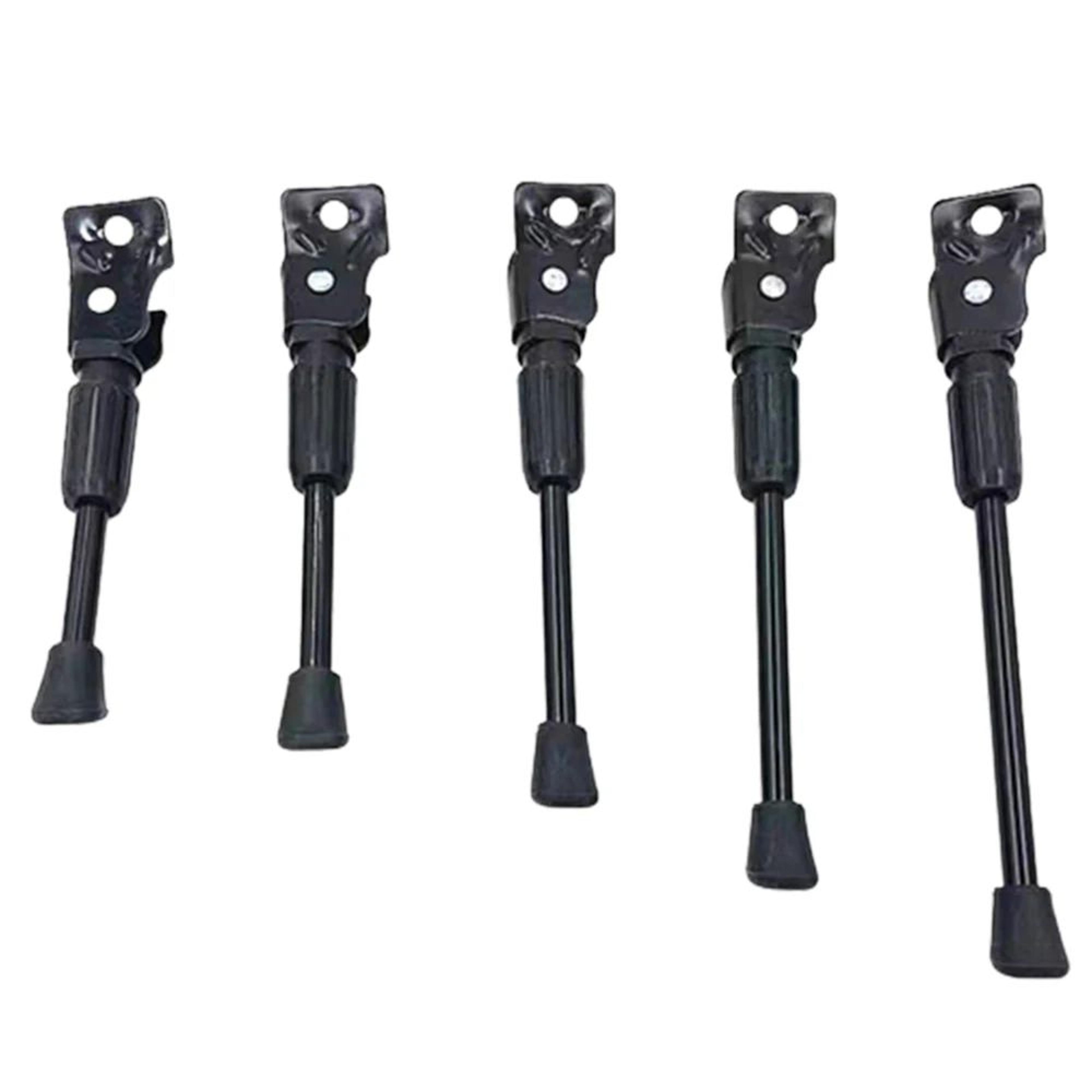 adjustable bike kickstand – rust-resistant aluminum alloy bicycle stand with non-slip foot for stable everyday parking