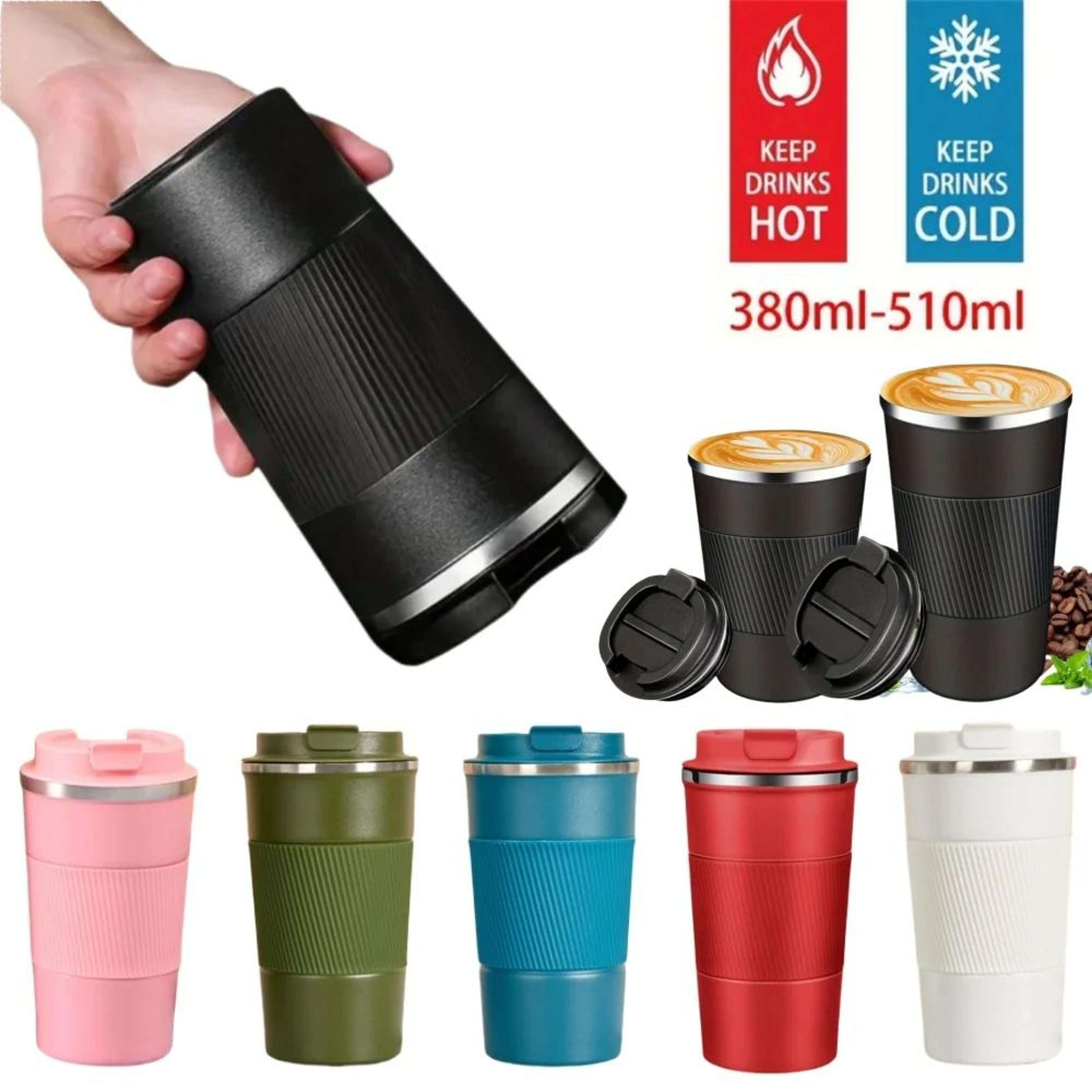 stainless steel insulated travel mug – double-wall vacuum cup with leakproof closure for commuting, fitness and travel