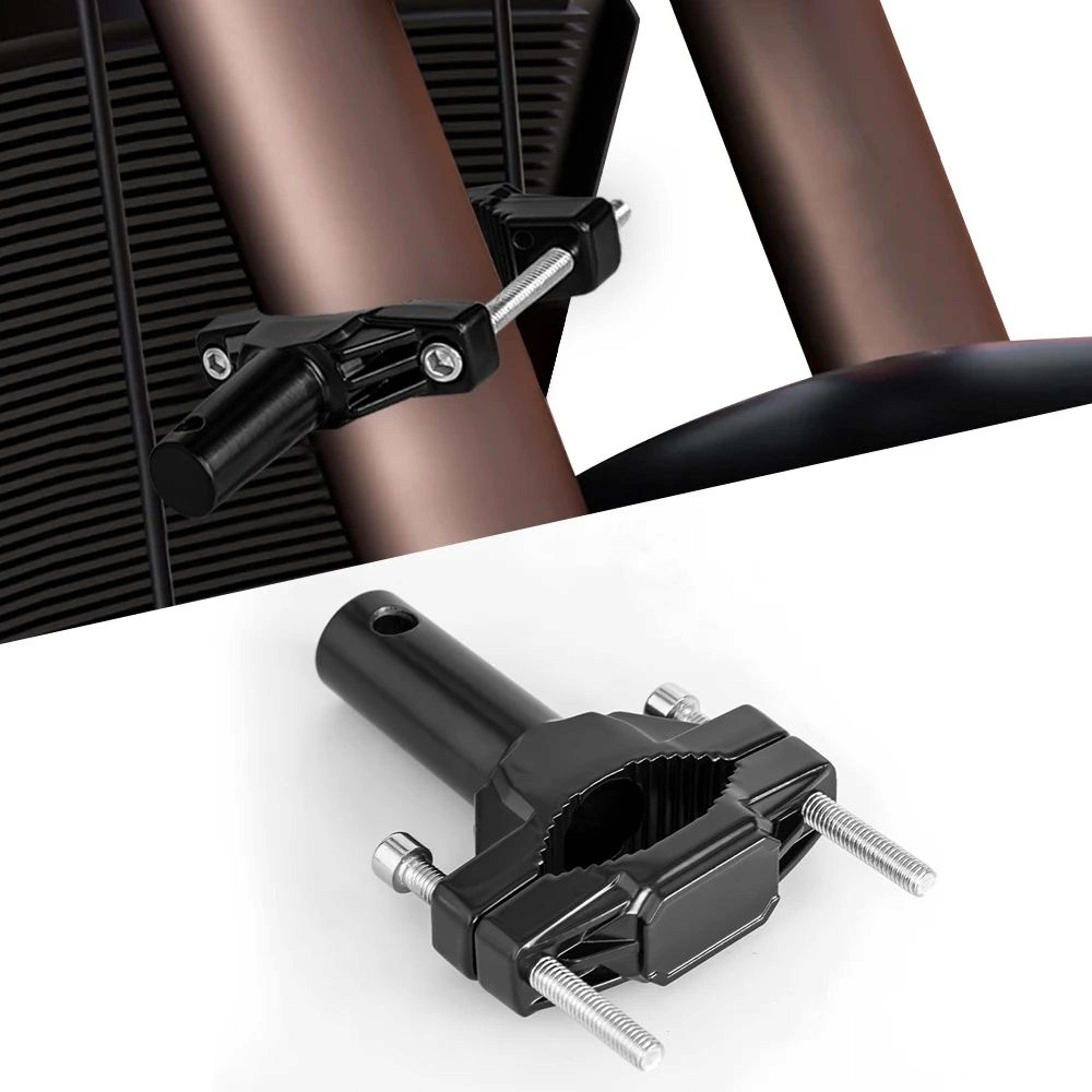 motorcycle light support bracket – aluminum alloy extension holder for auxiliary spotlights and moto headlamp mounting