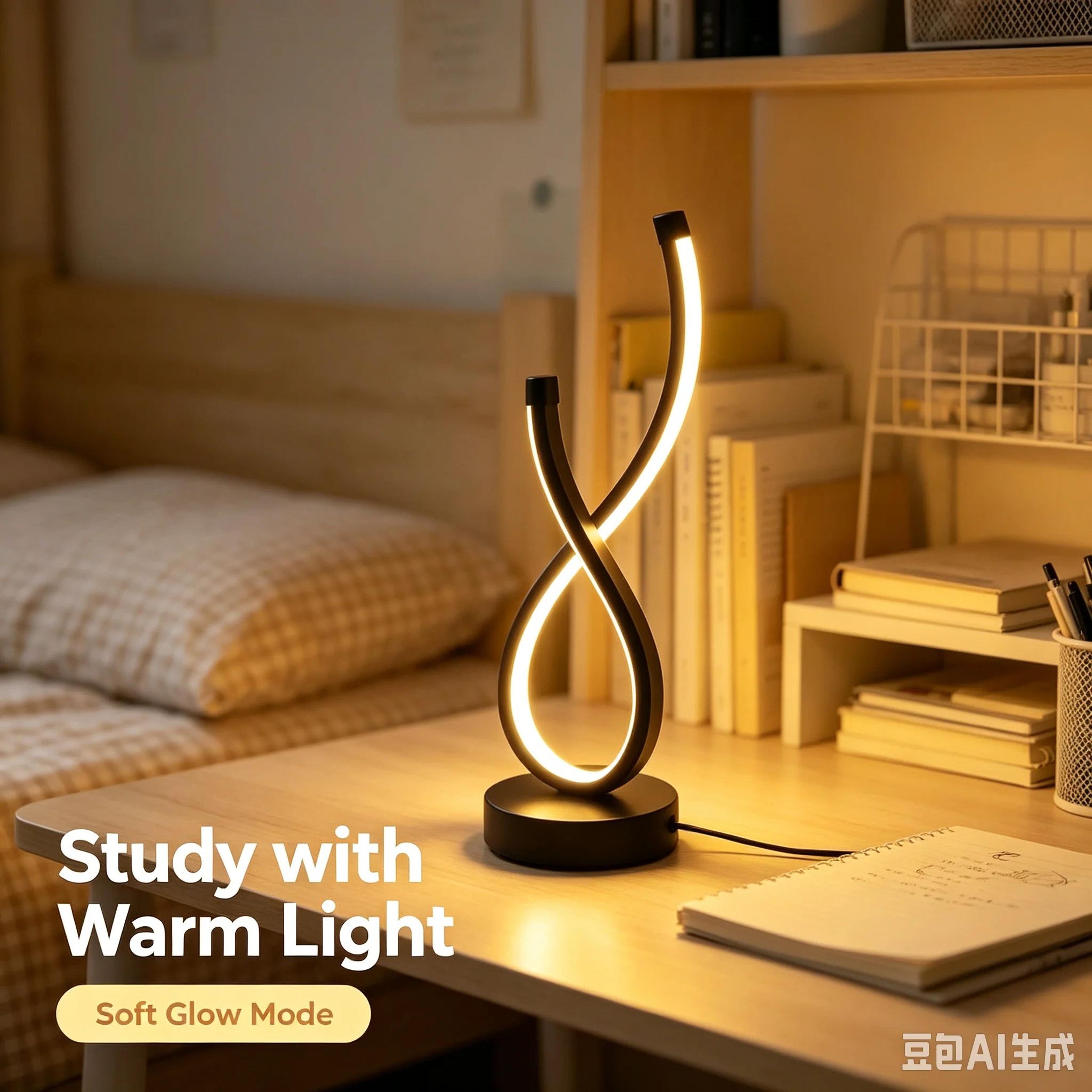 decorative led table lamp – compact accent lighting for cozy bedrooms, restaurant tables, coffee shops & home displays