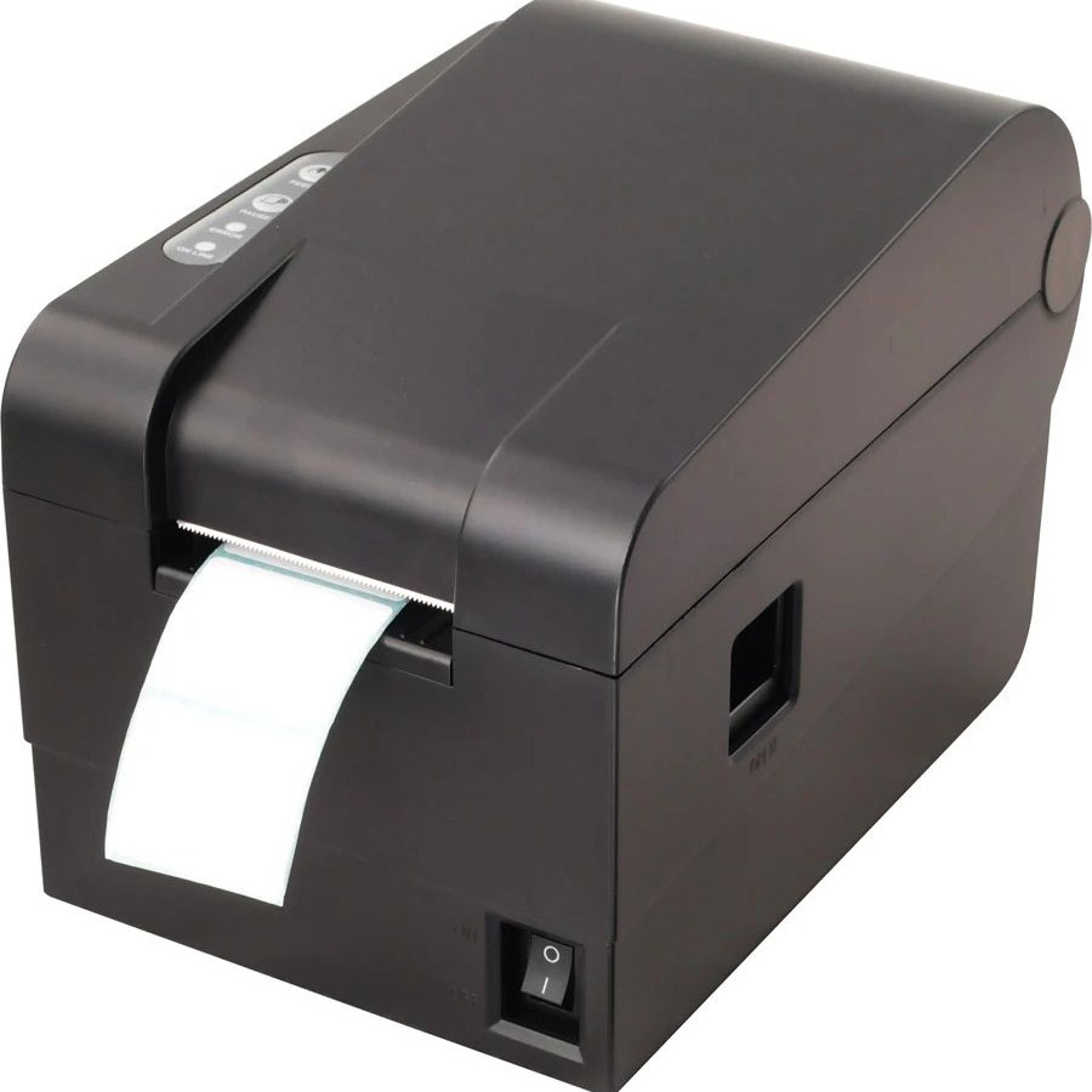 thermal barcode label printer – xp-235b 2.28 in usb pos sticker printing at 203 dpi for retail shops & office labeling