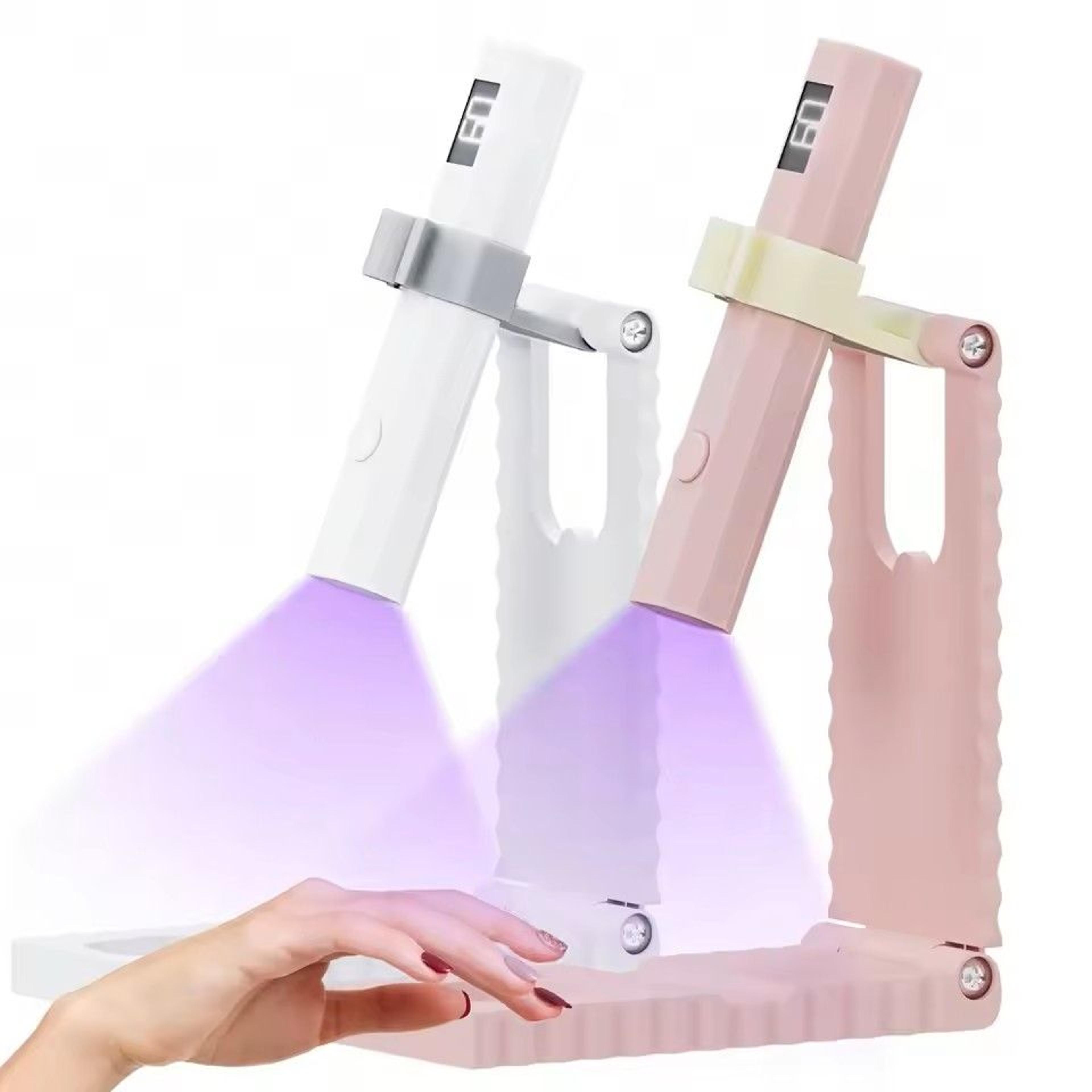 minicure portable uv nail light rechargeable handheld led lamp for gel nails