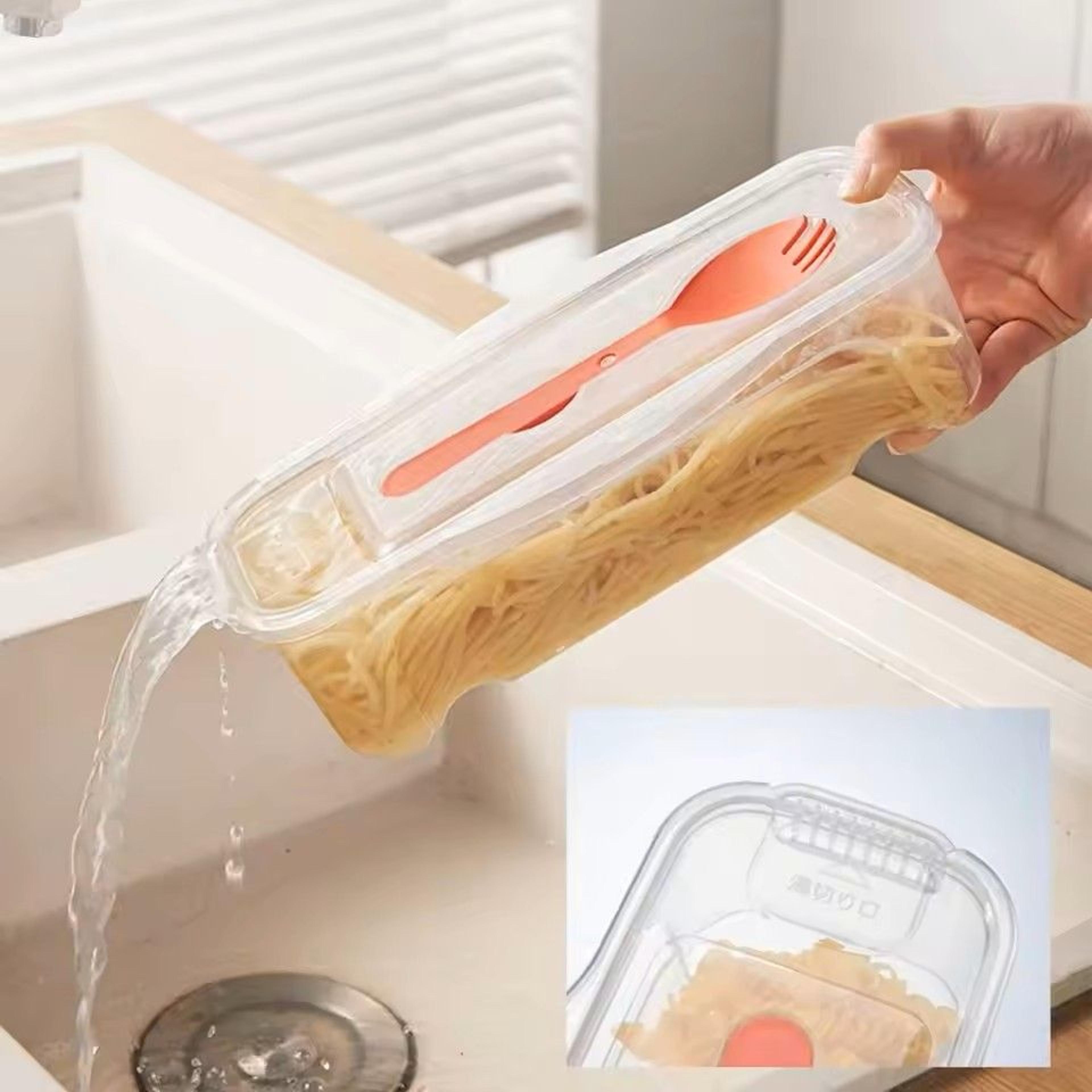 1300ml microwave pasta cooker – fast, easy & mess-free noodle cooking