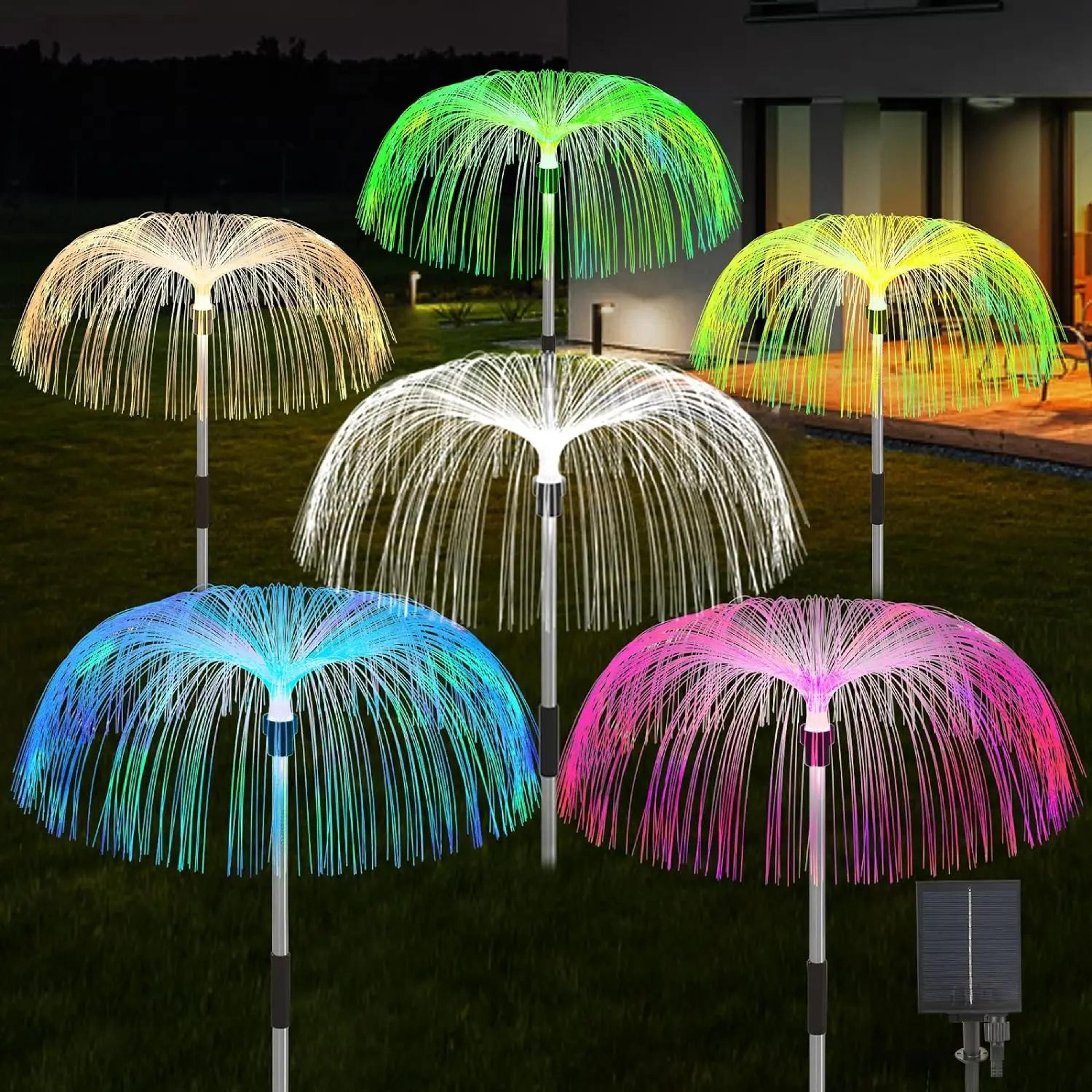 solar jellyfish garden led lights