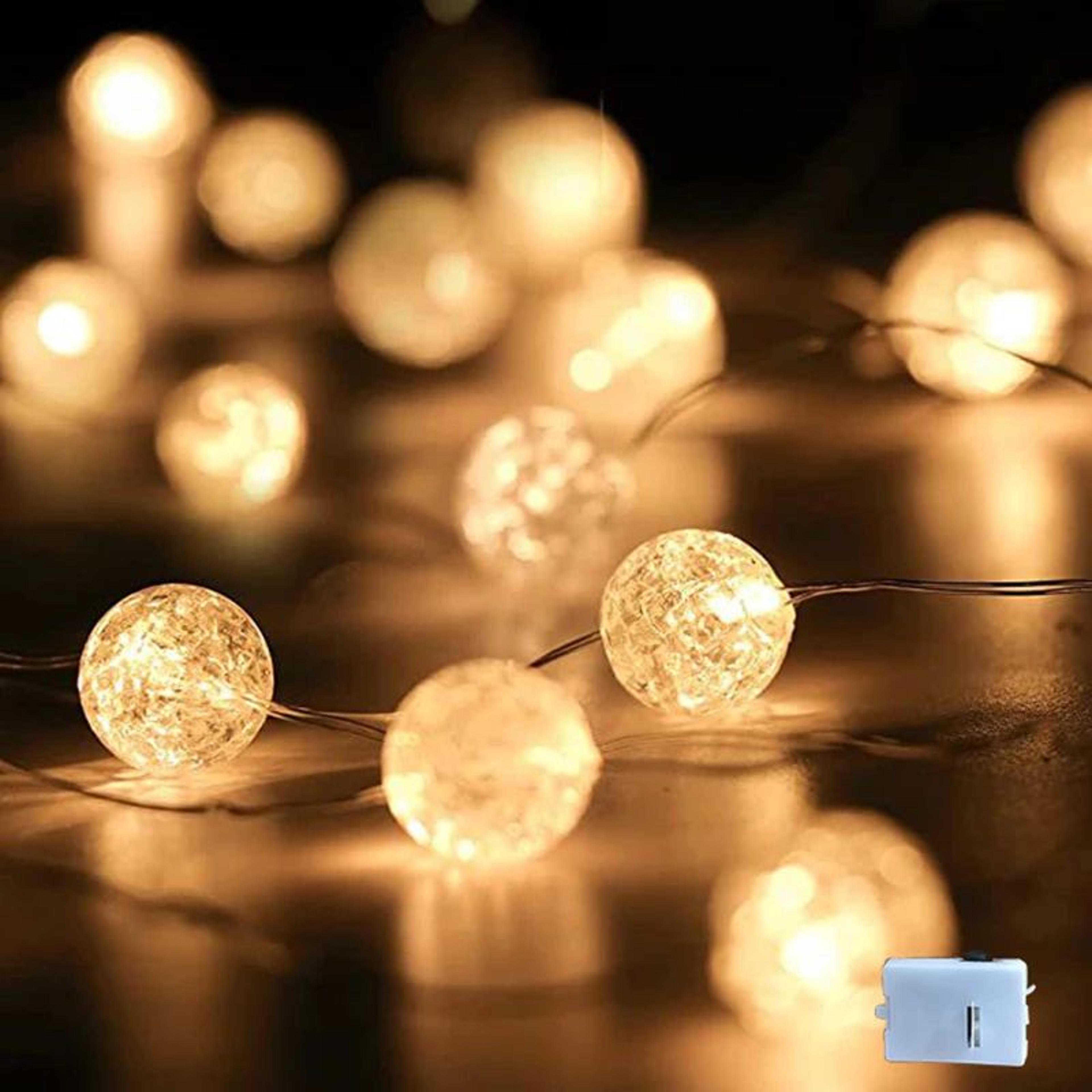 battery operated led fairy lights garland