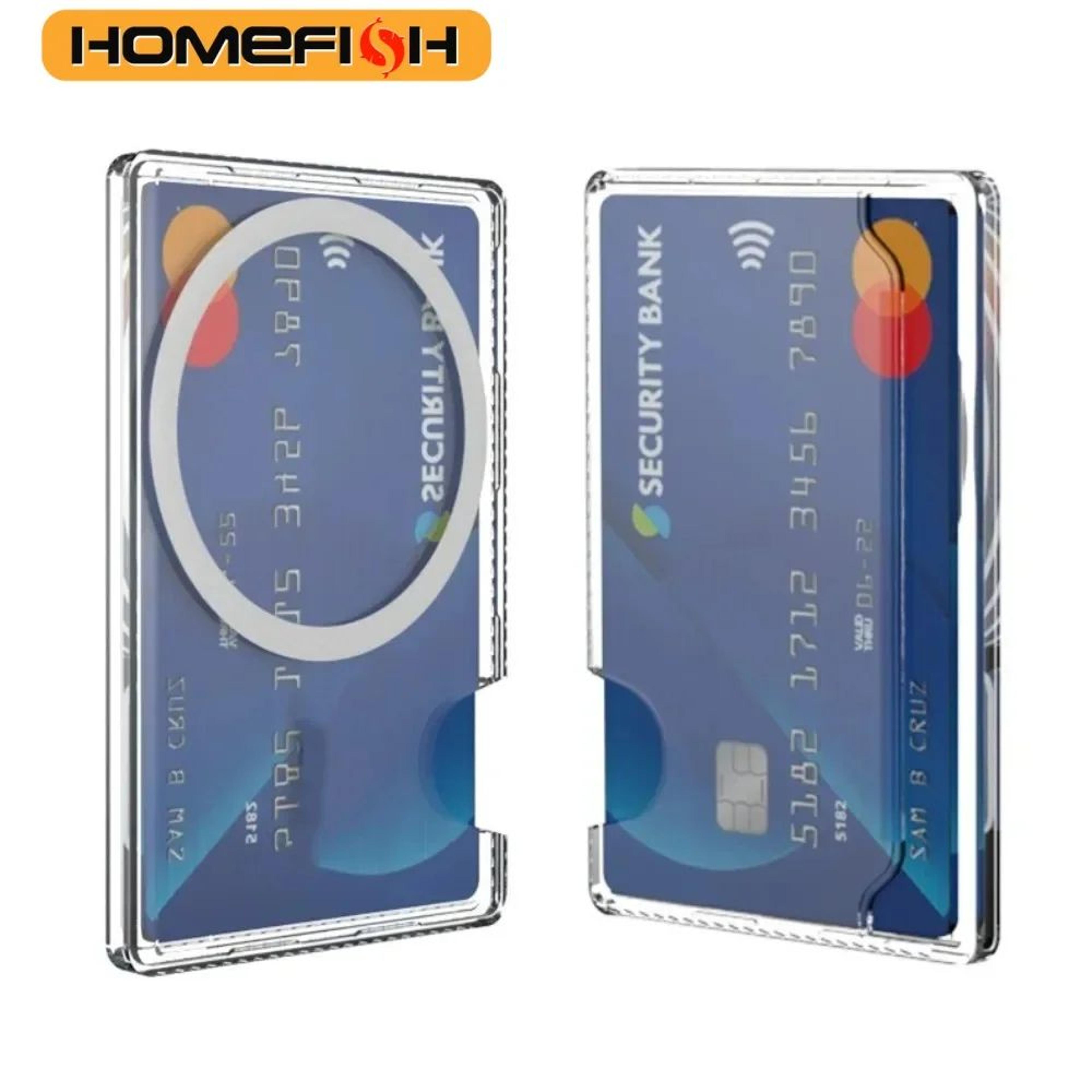 magnetic phone card holder case