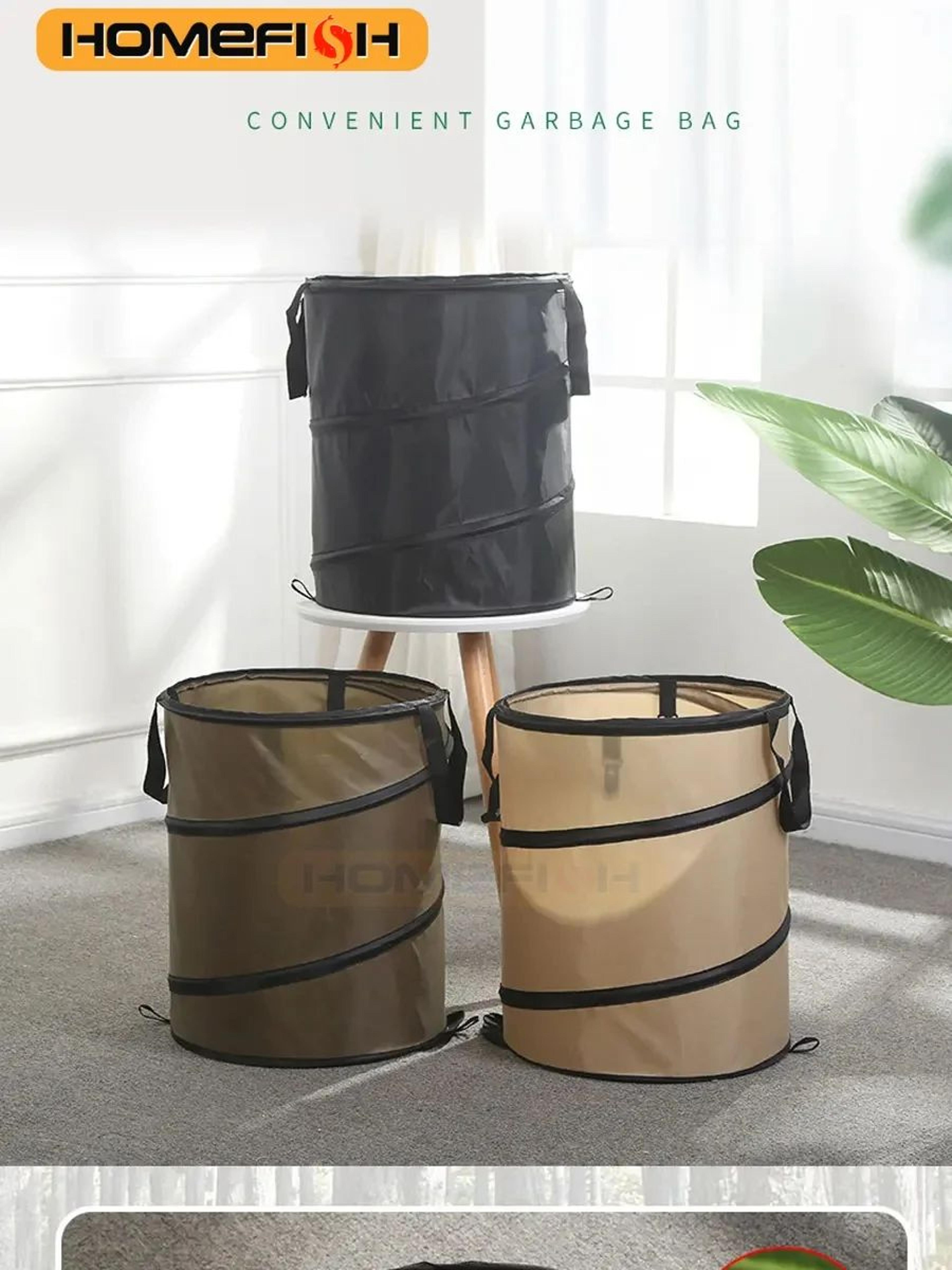 portable pop up camping trash can