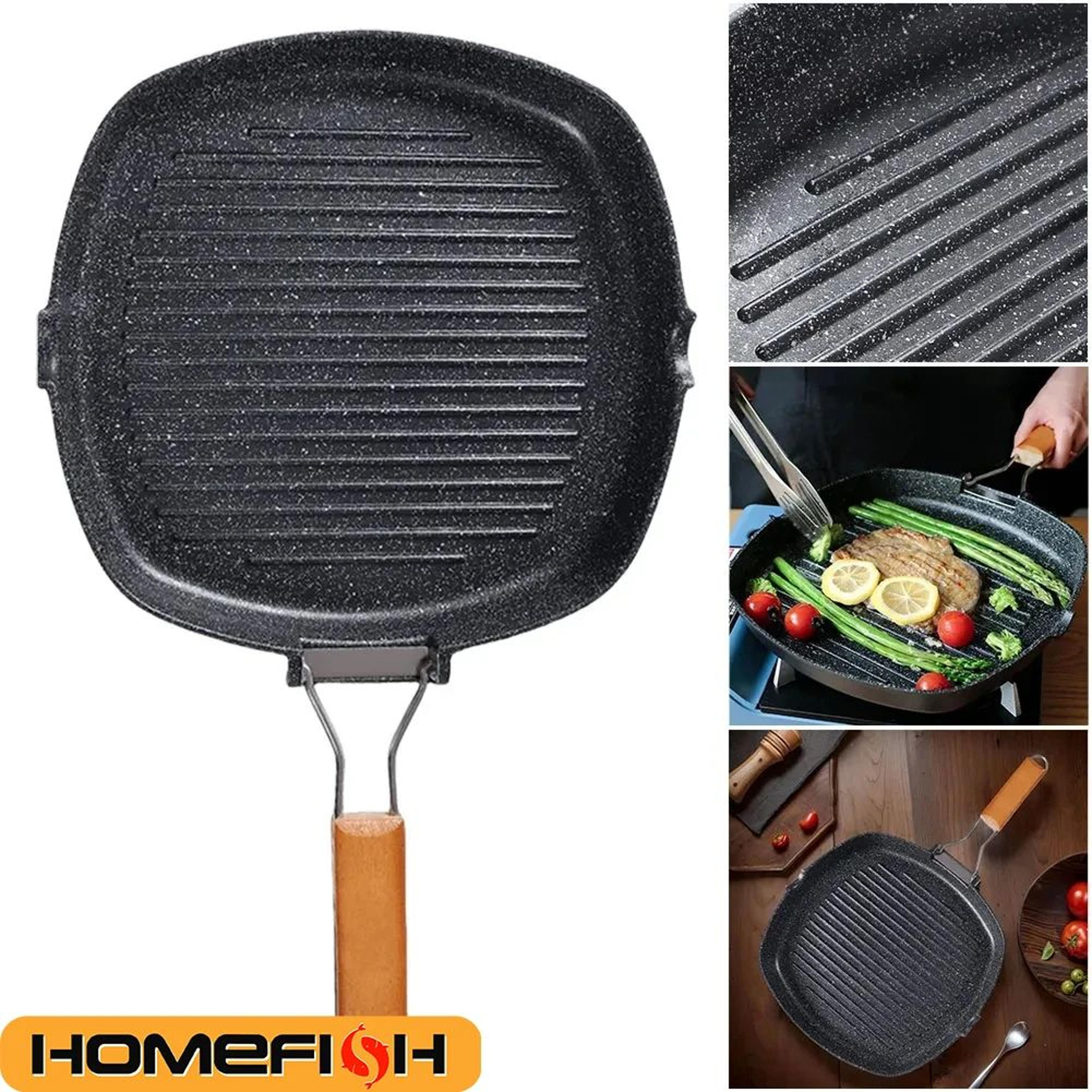 foldable portable outdoor grill pan