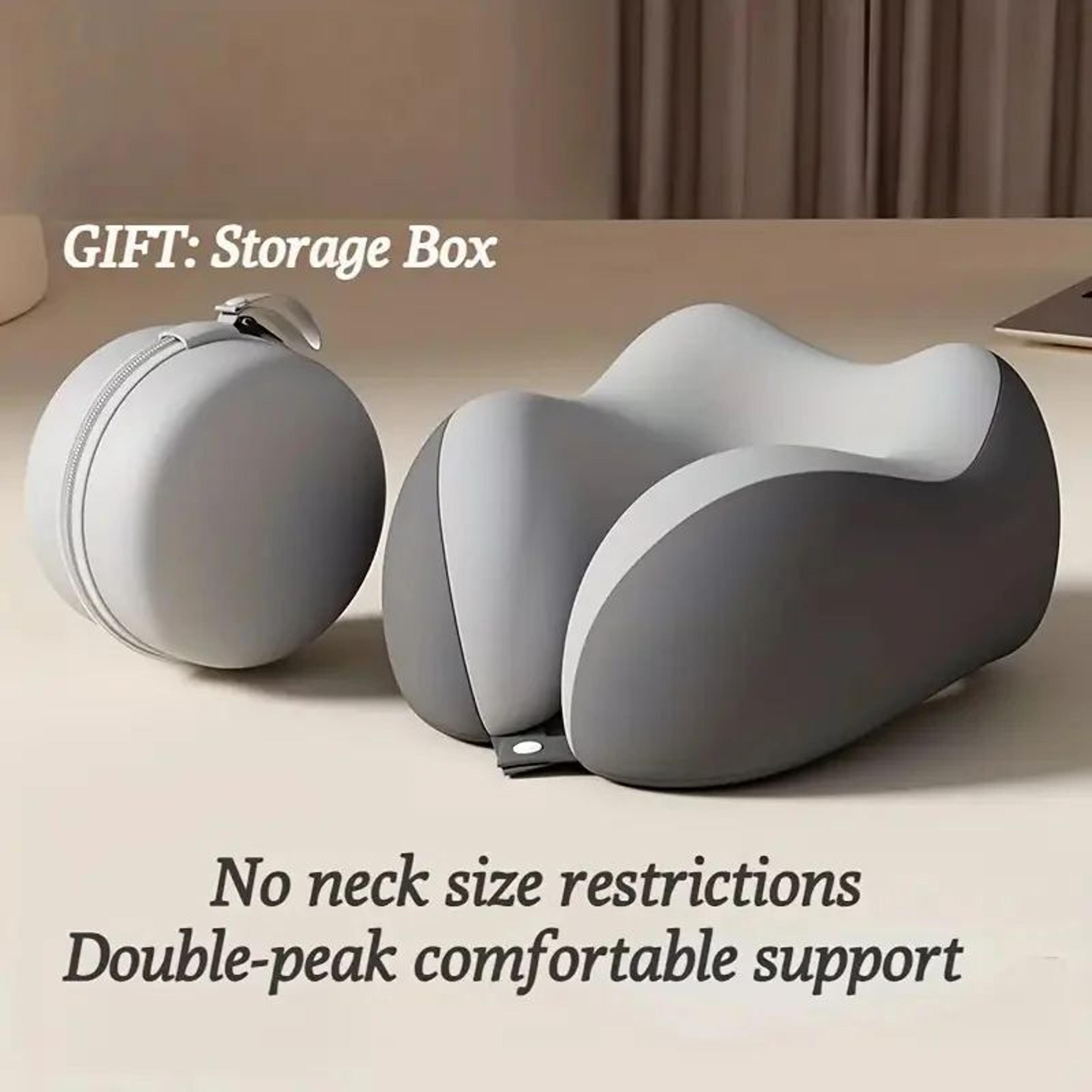 portable ergonomic neck pillow for travel