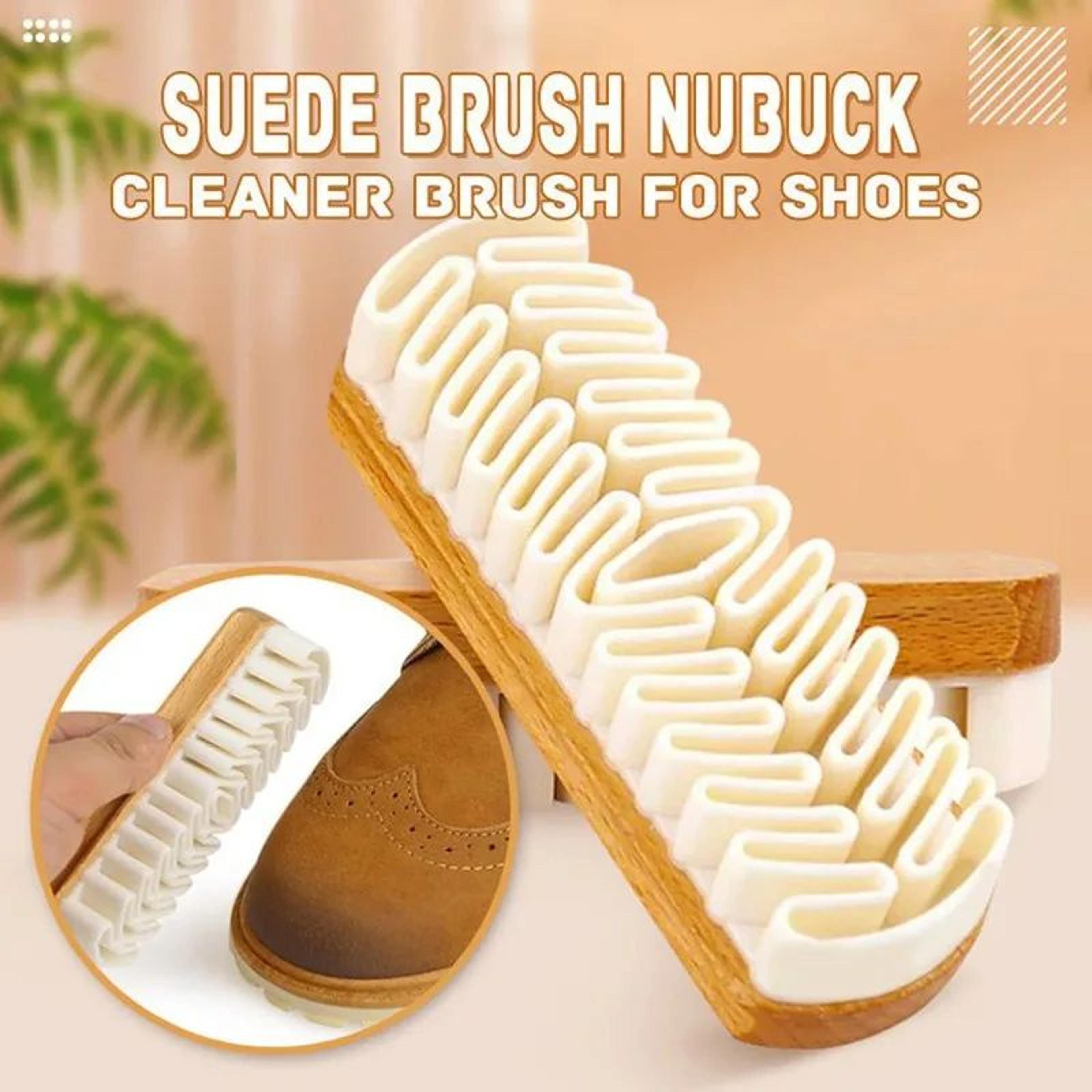 suede and nubuck cleaning brush
