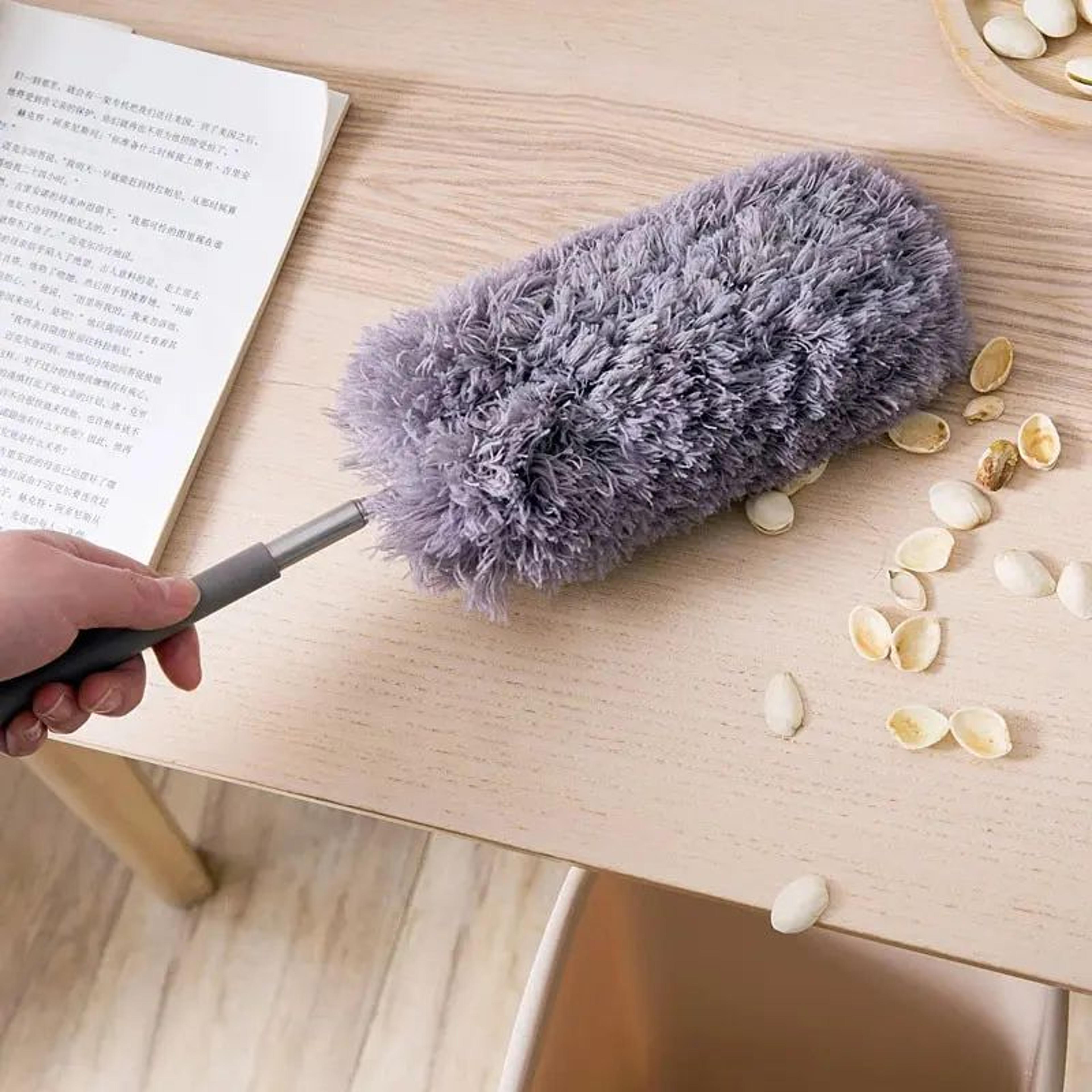 retractable microfiber feather duster