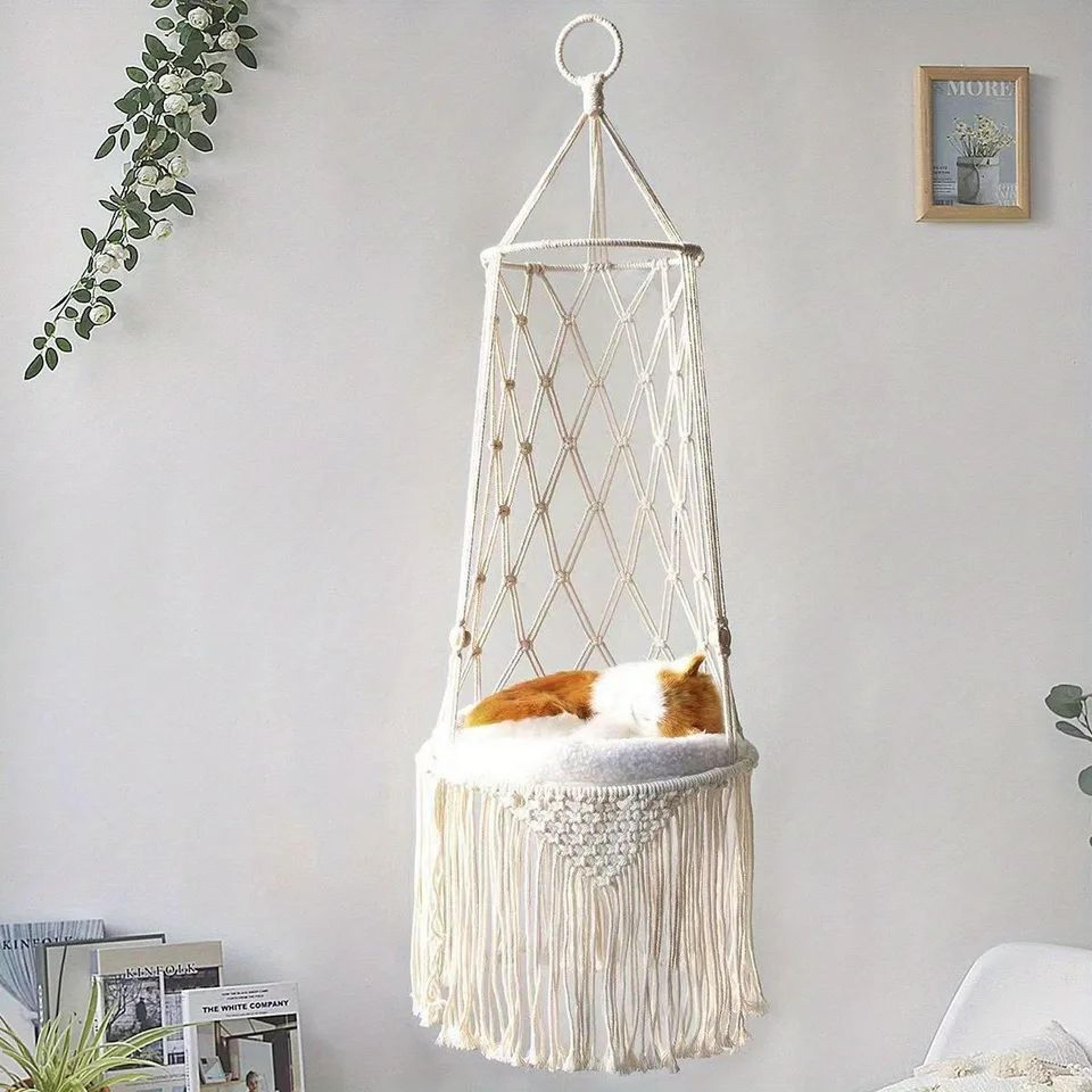 window hanging cat hammock bed