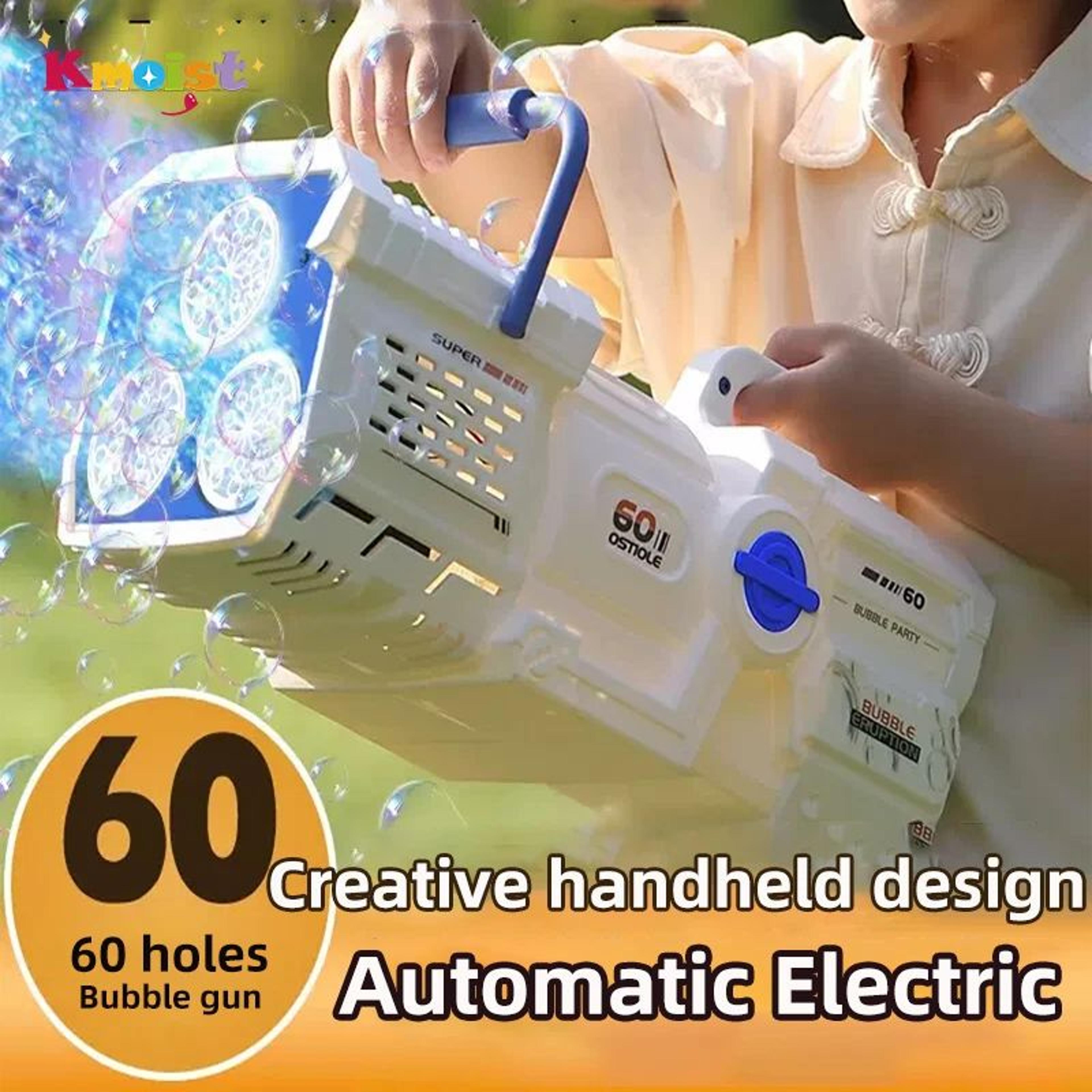 led bubble gun machine toy