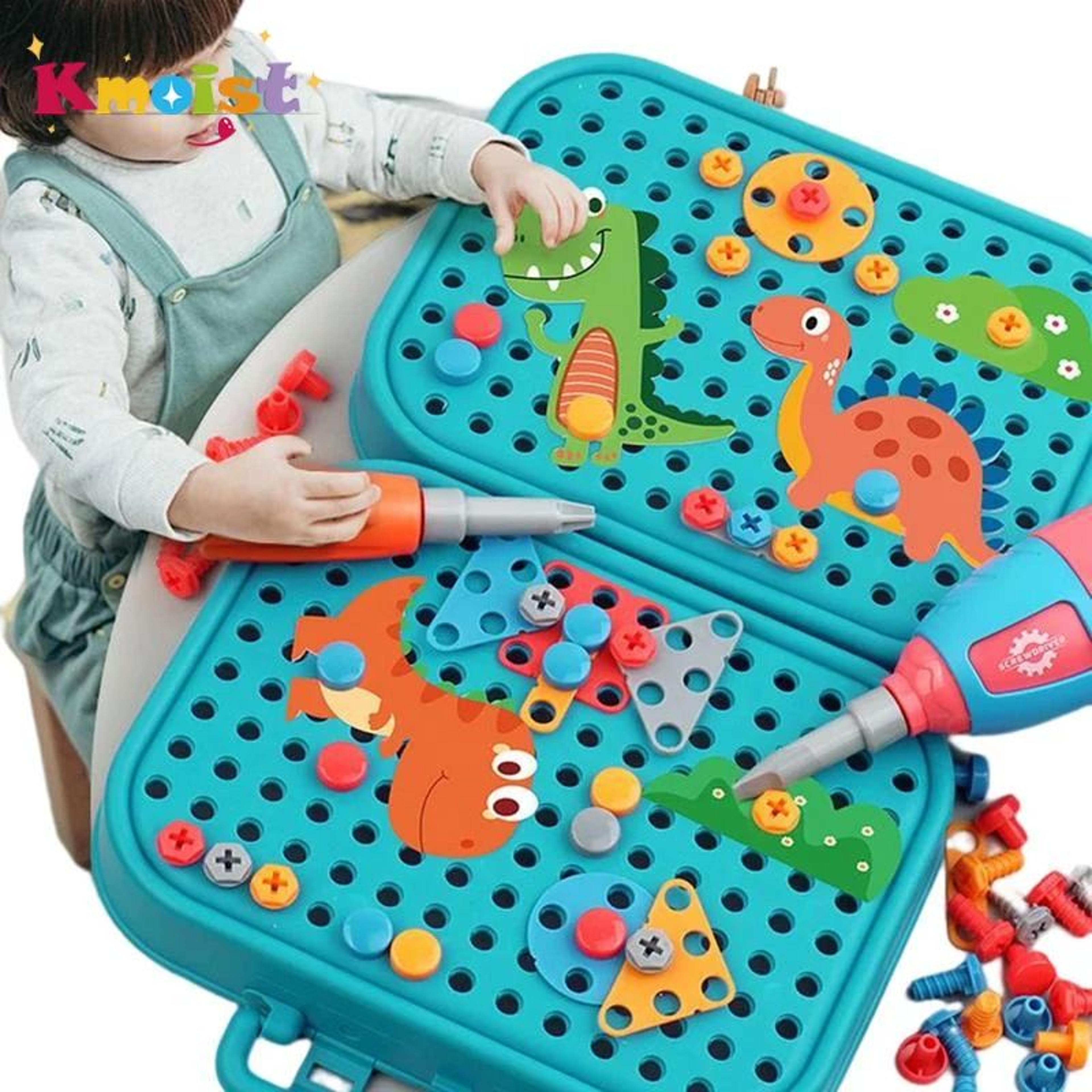diy nut and bolt assembly toy