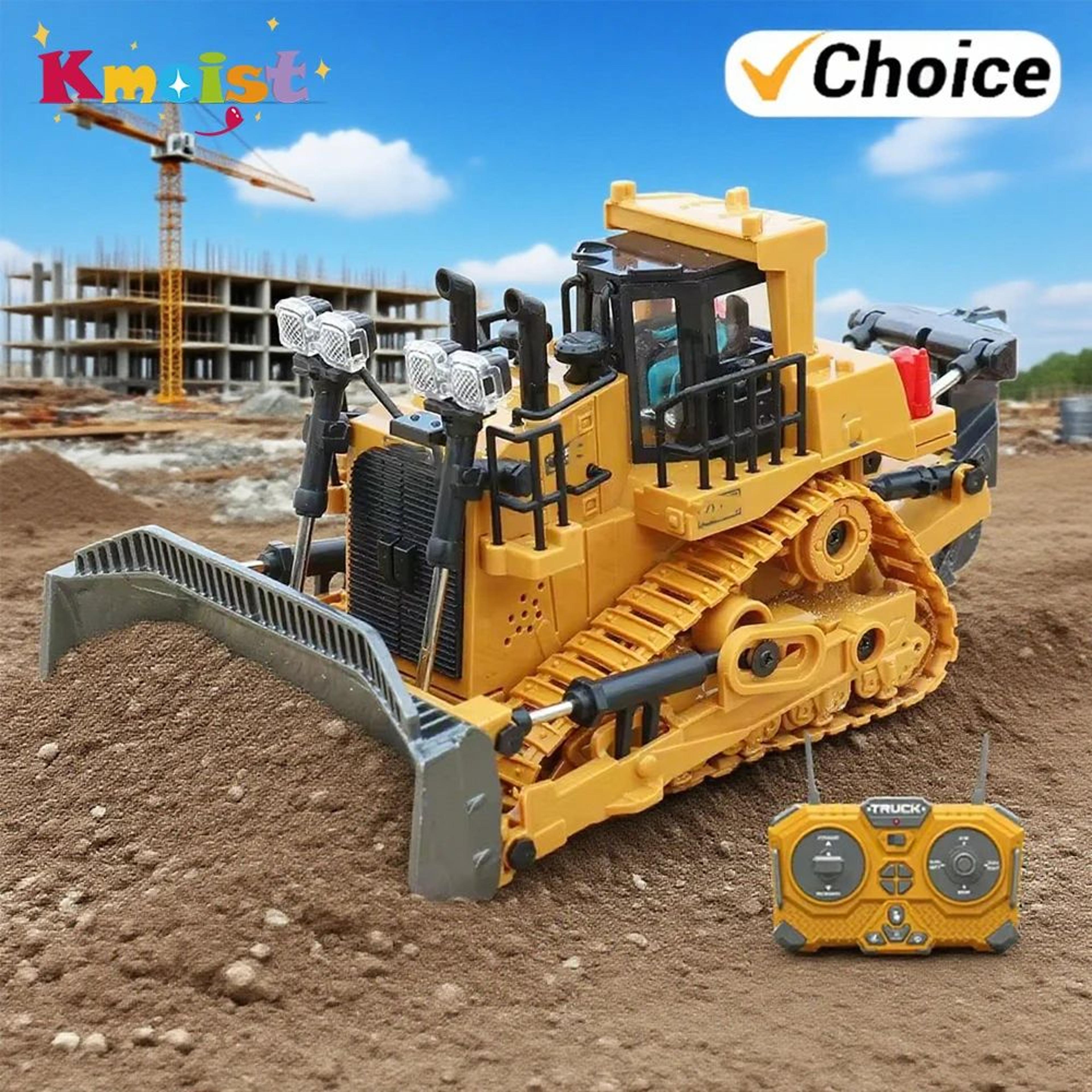 remote control bulldozer toy for kids