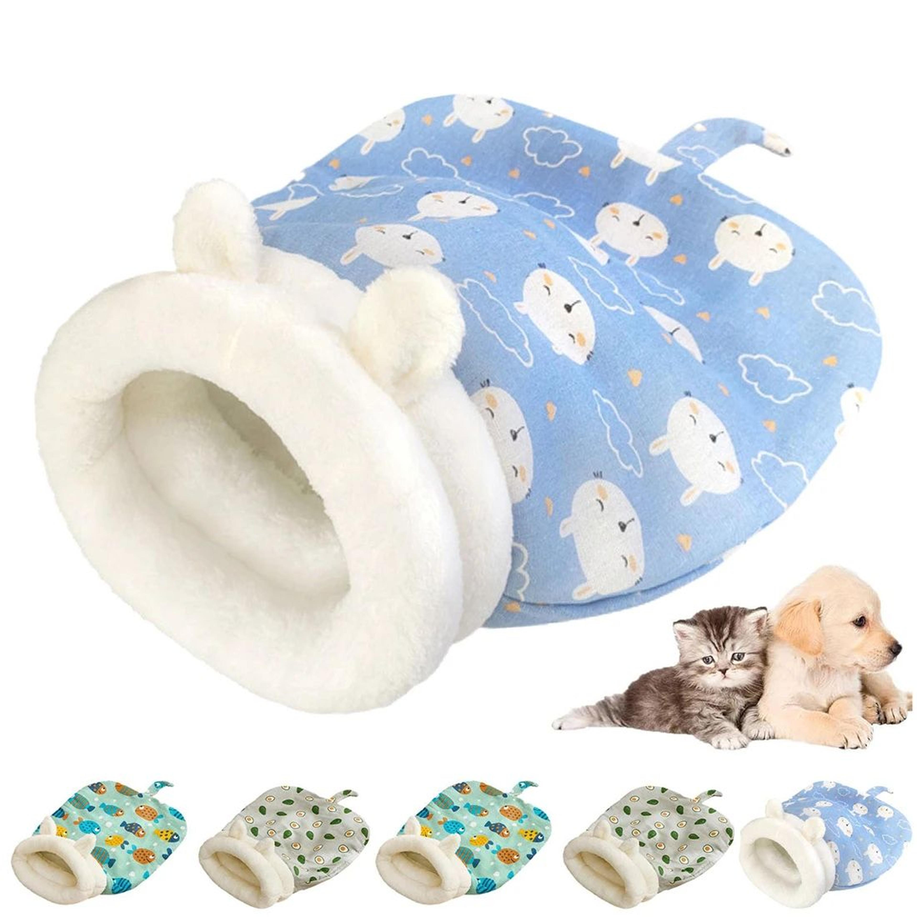 plush pet sleeping bag bed