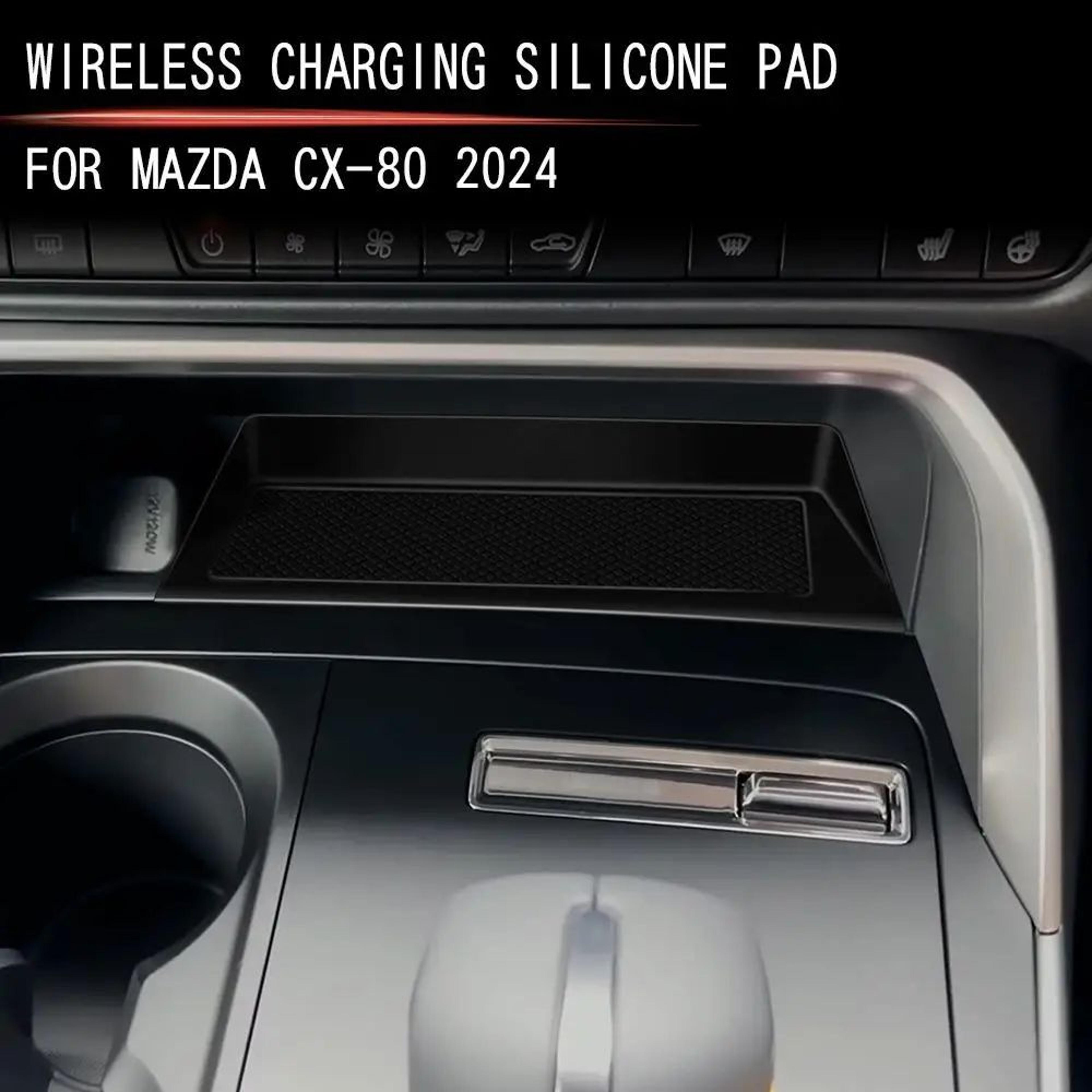 anti slip silicone charging mat for mazda
