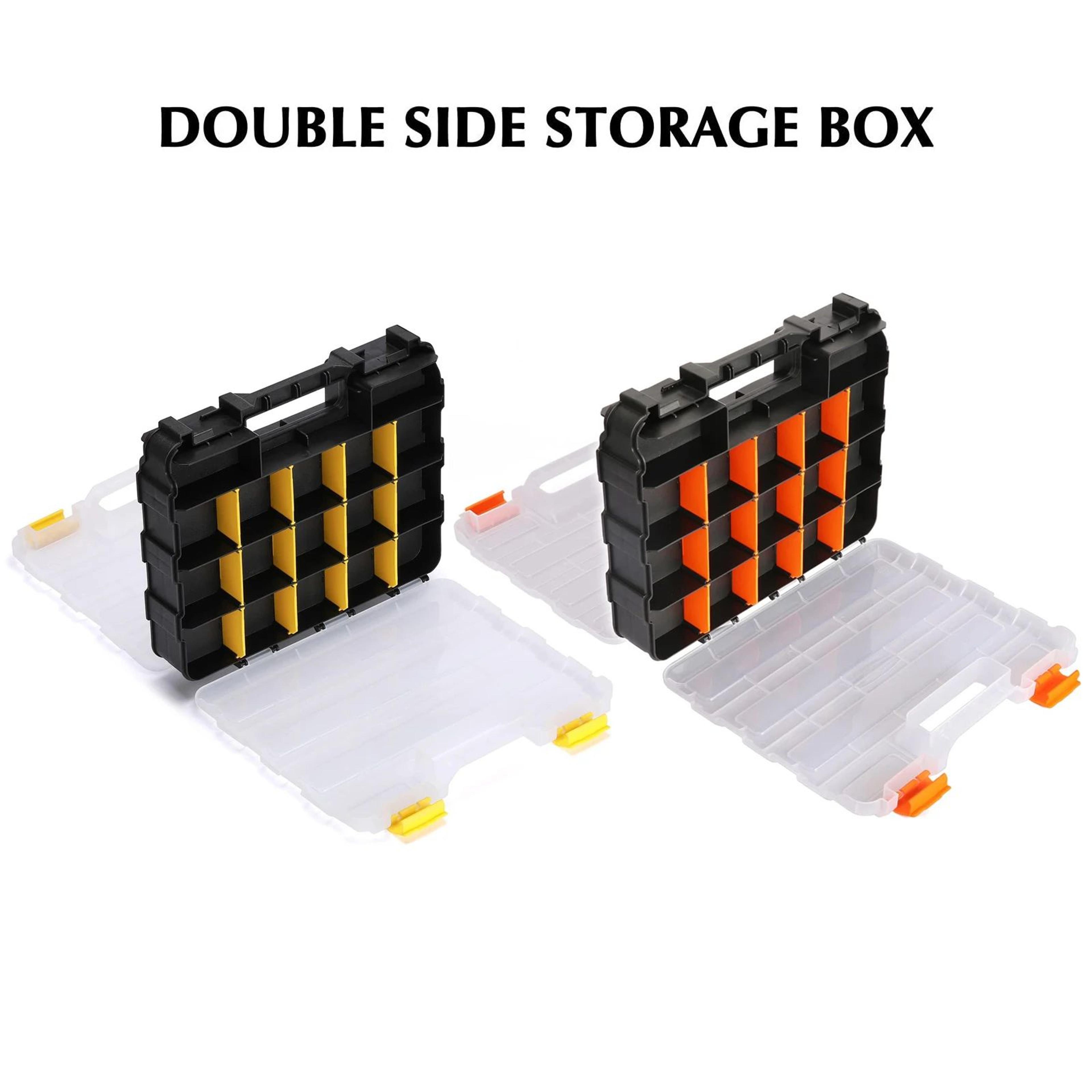 double sided small parts tool organizer